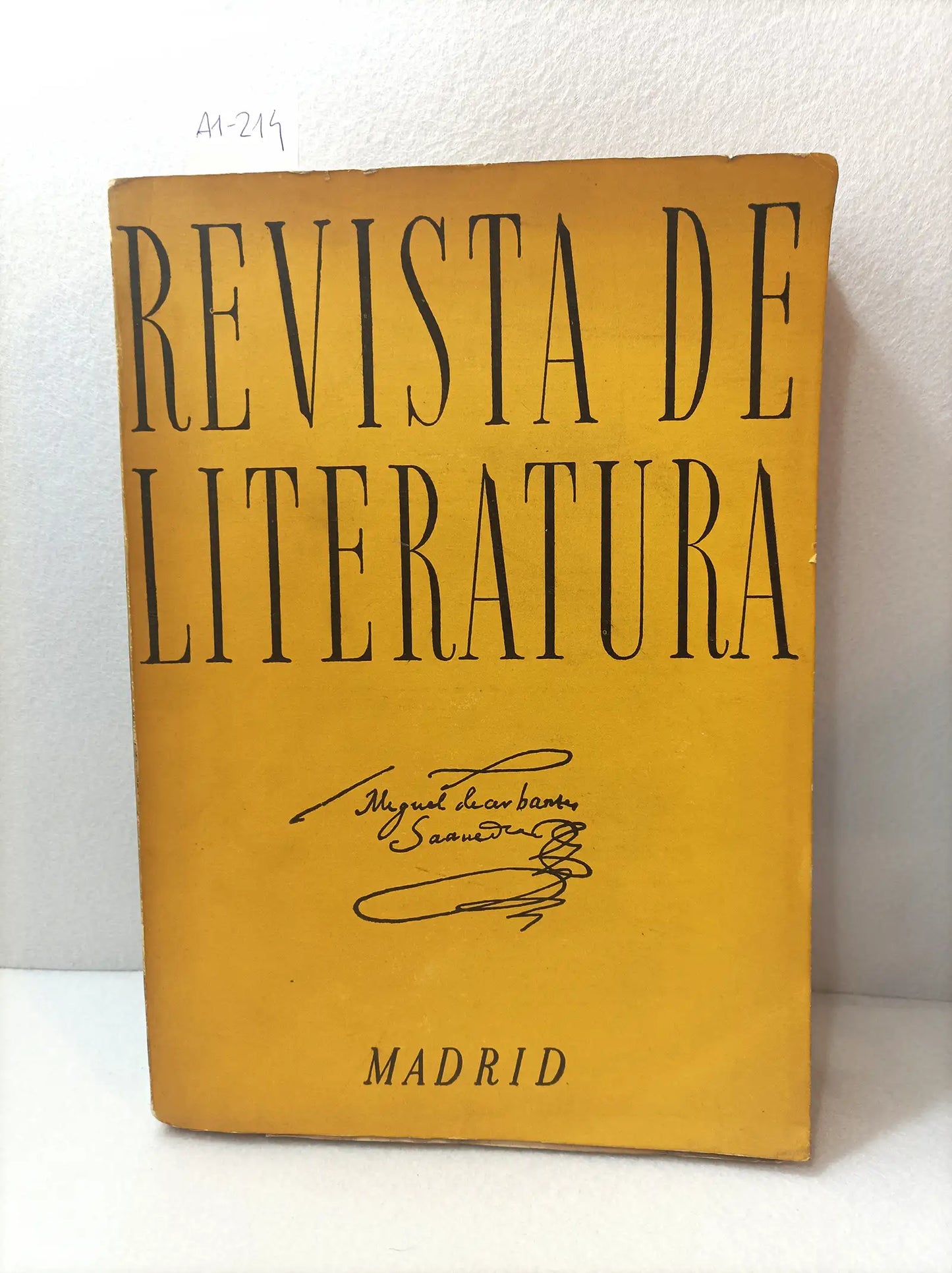 Revista de literatura (tomo xxi nºs 41-42).