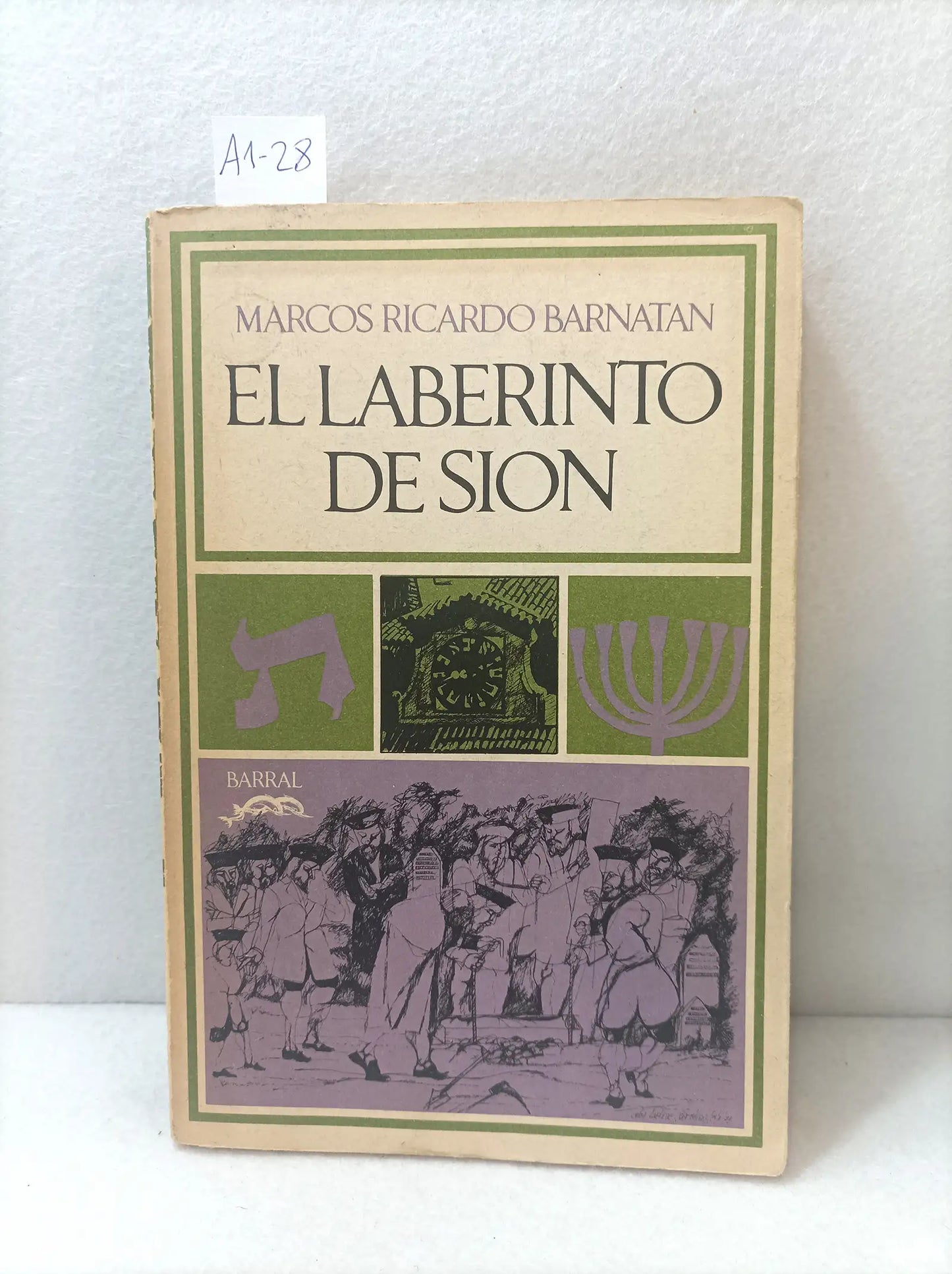 El laberinto de Sión. Primera edición.