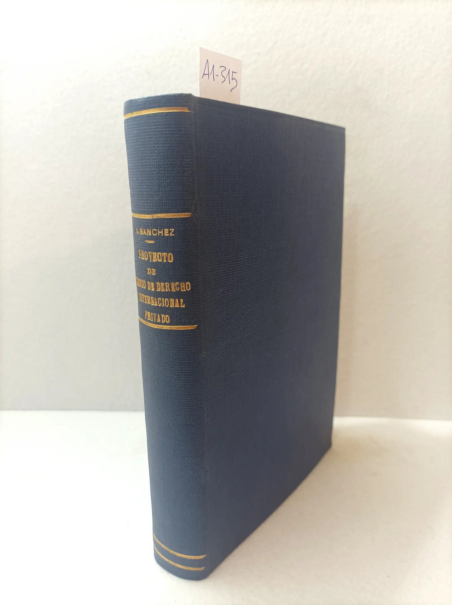 Proyecto de código de derecho internacional privado.