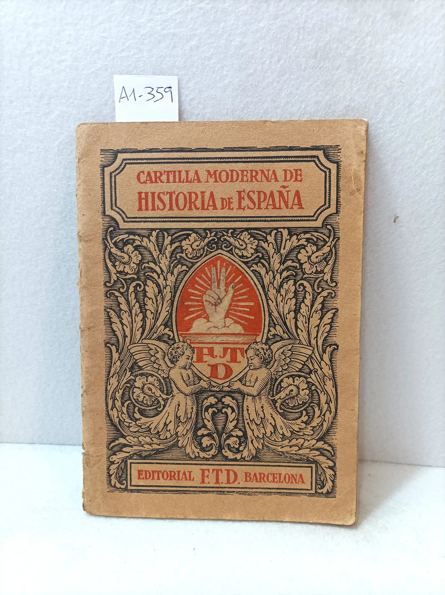 Cartilla moderna de historia de España.