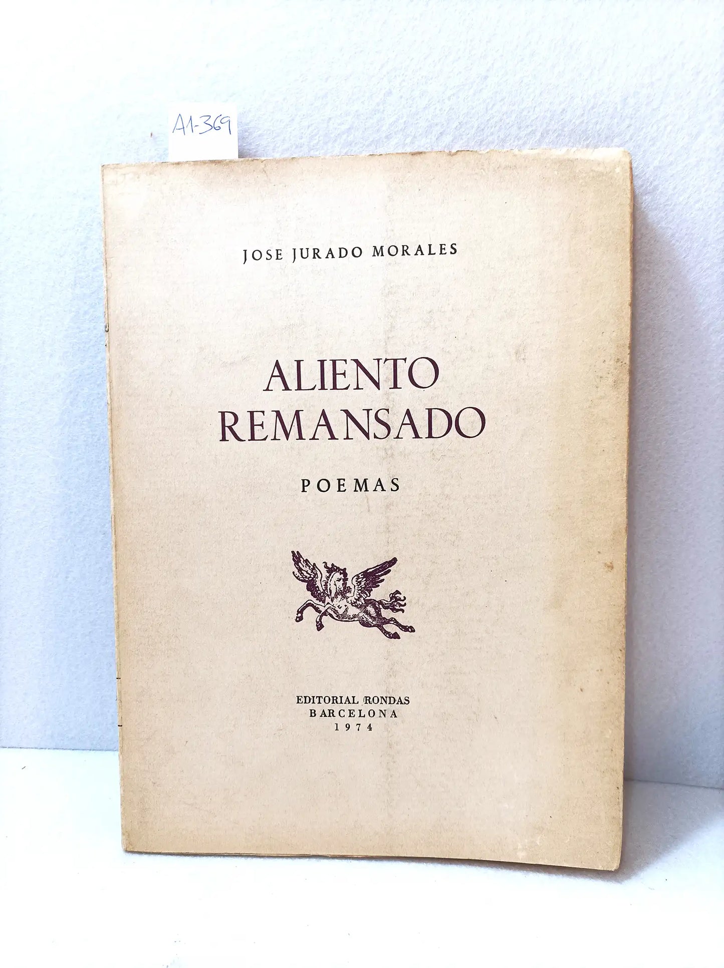 Aliento remansado (poemas).