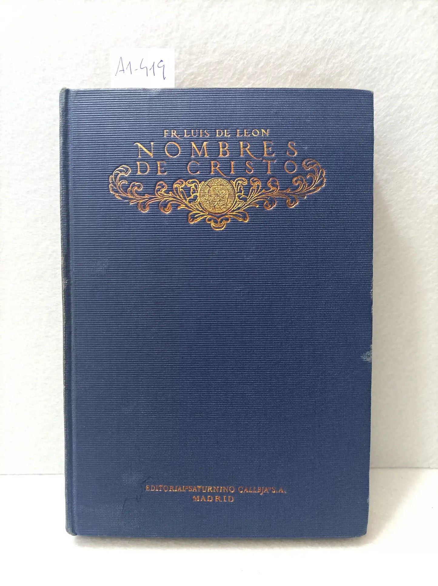 Los nombres de cristo.