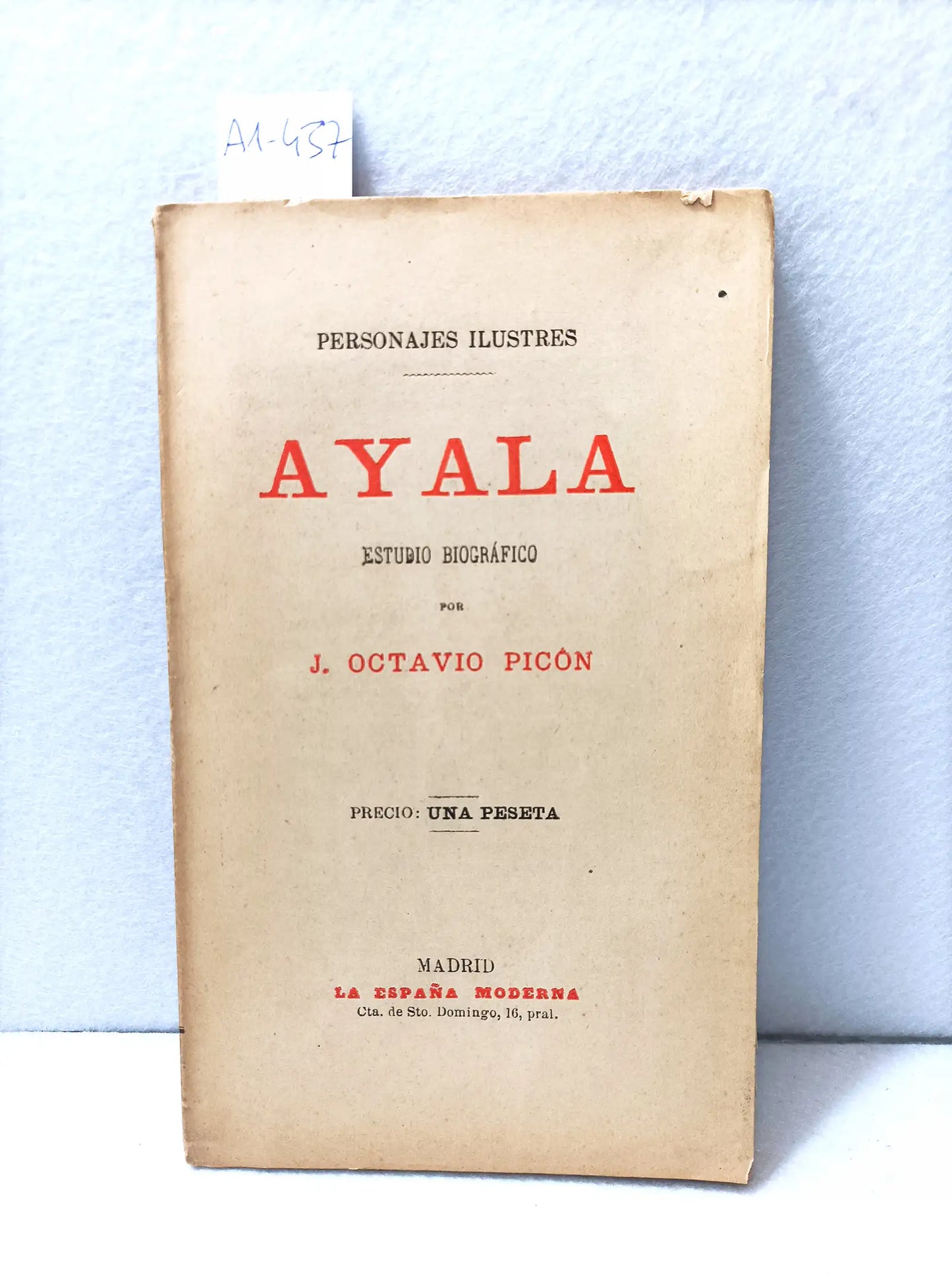 Ayala (estudio biográfico).