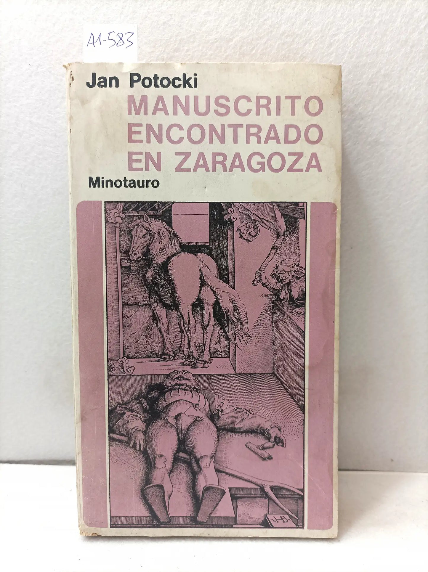 Manuscrito encontrado en Zaragoza.