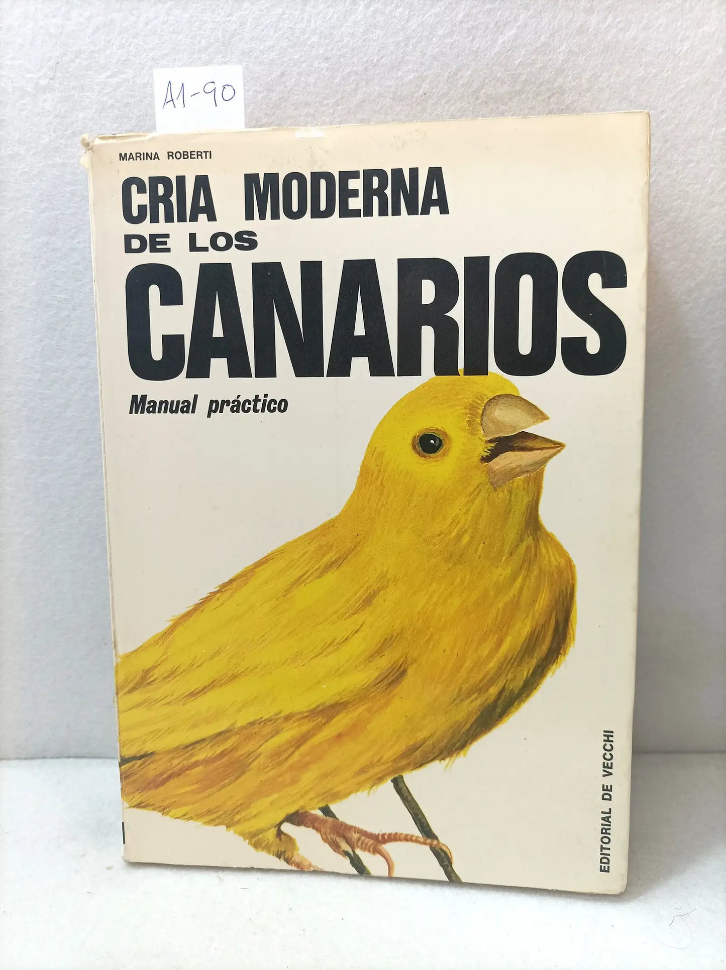 Cría moderna de los canarios.