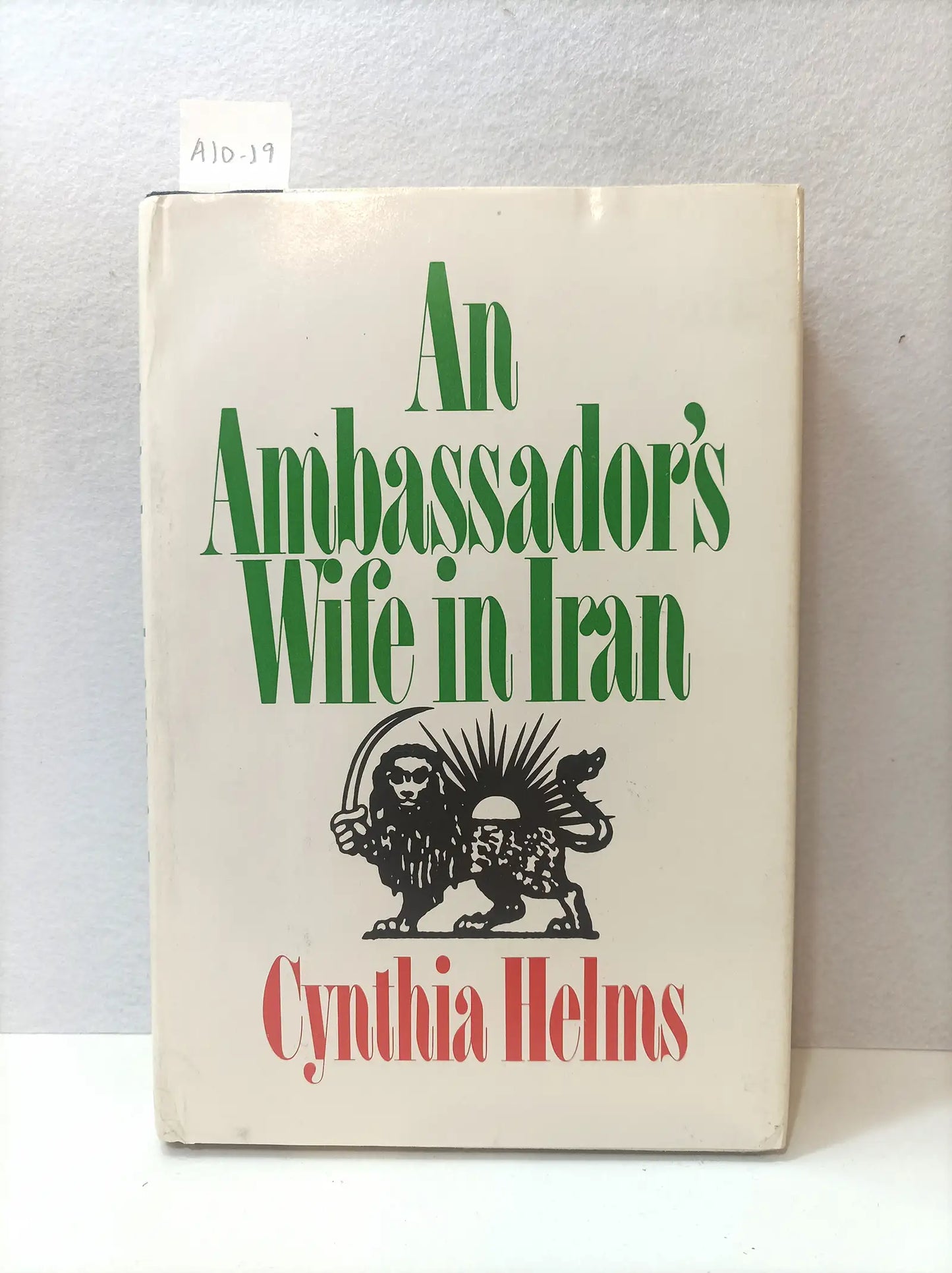 An ambasssador's wife in Iran.