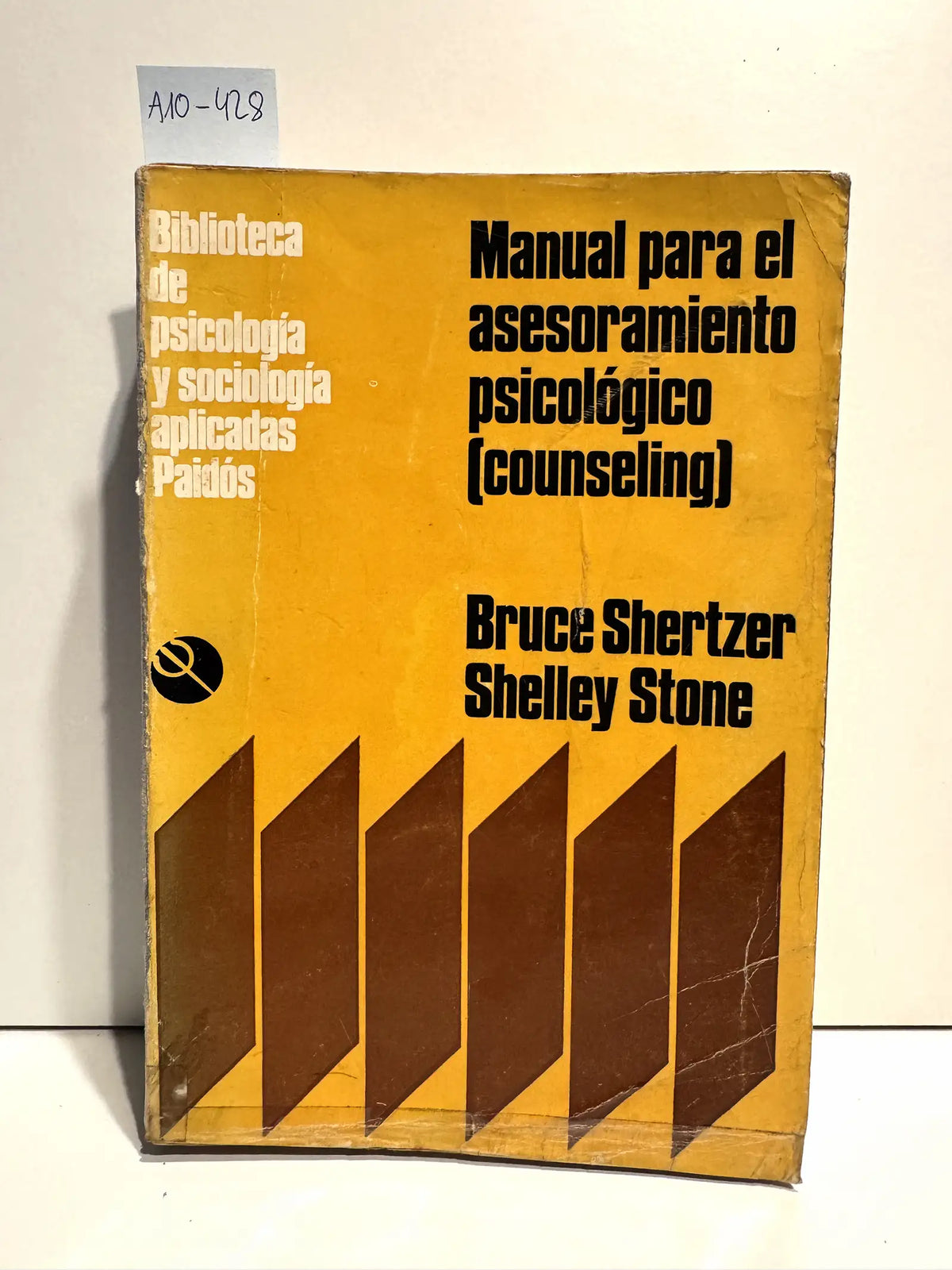 Manual para el asesoramiento psicológico (counseling) — SHERTZER, Bruce; STONE, Shelley.