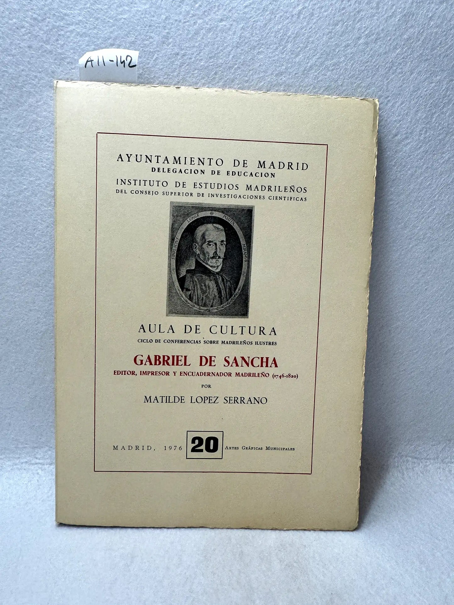 Gabriel de Sancha, editor, impresor y encuadernador madrileño (1746-1820)
