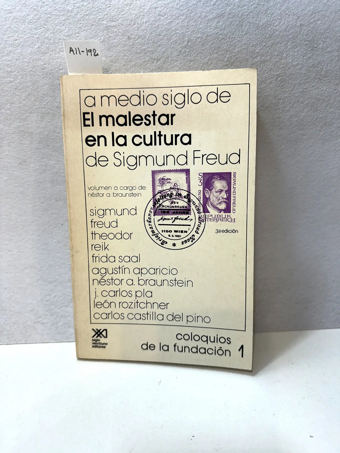 A medio siglo de El Malestar en la Cultura, de Sigmond Freud.