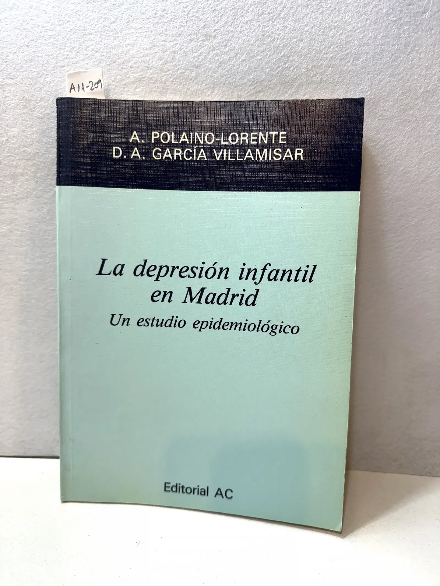 La depresión infantil en Madrid. Un estudio epidemiológico.