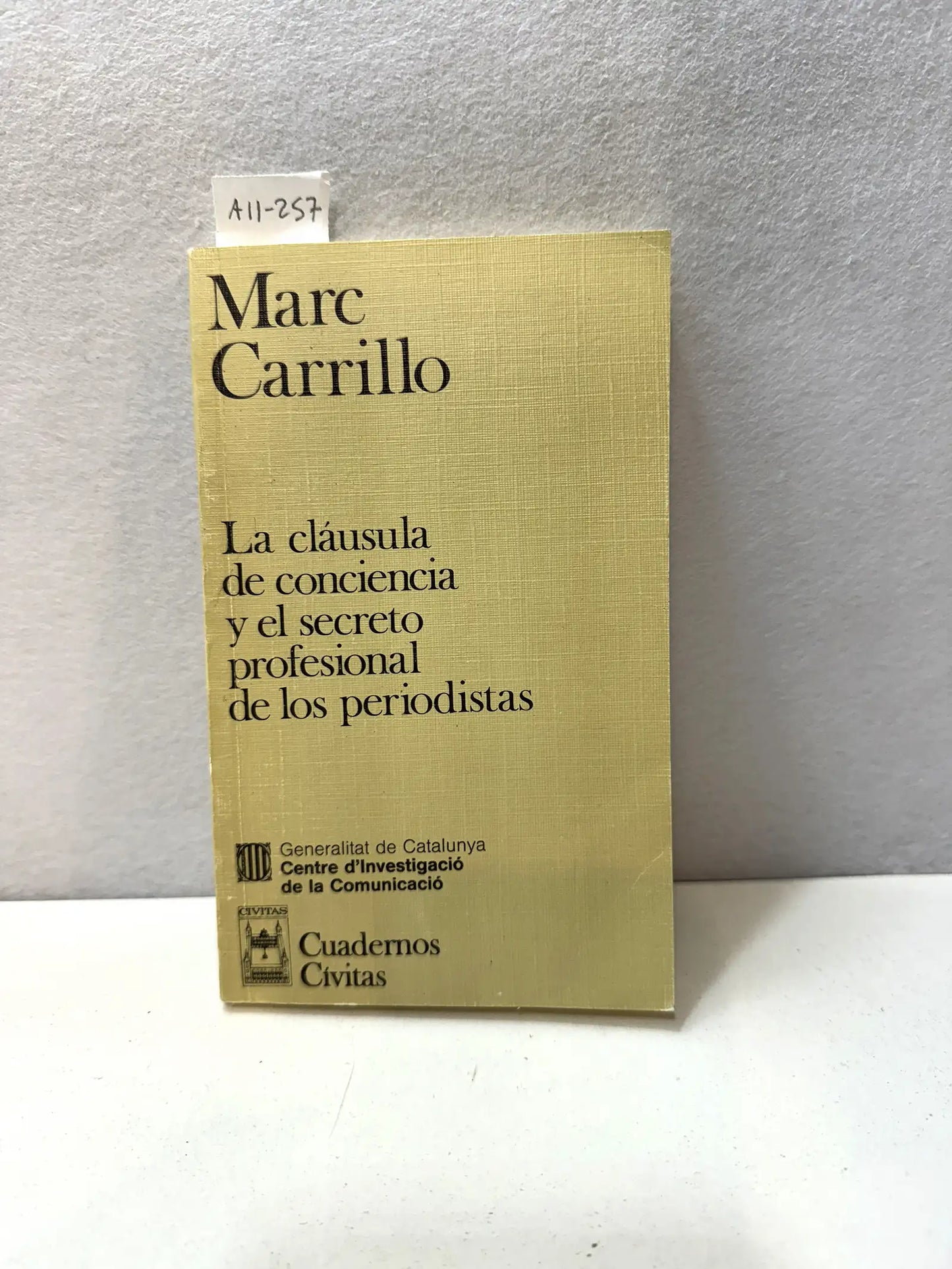 La cláusula de conciencia y el secreto profesional de los periodistas.
