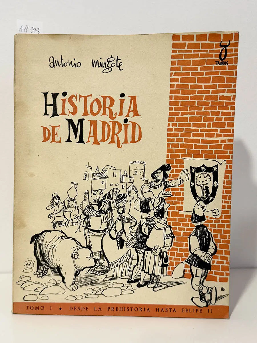 Historia de Madrid (Tomo I: Desde la Prehistoria hasta Felipe II).