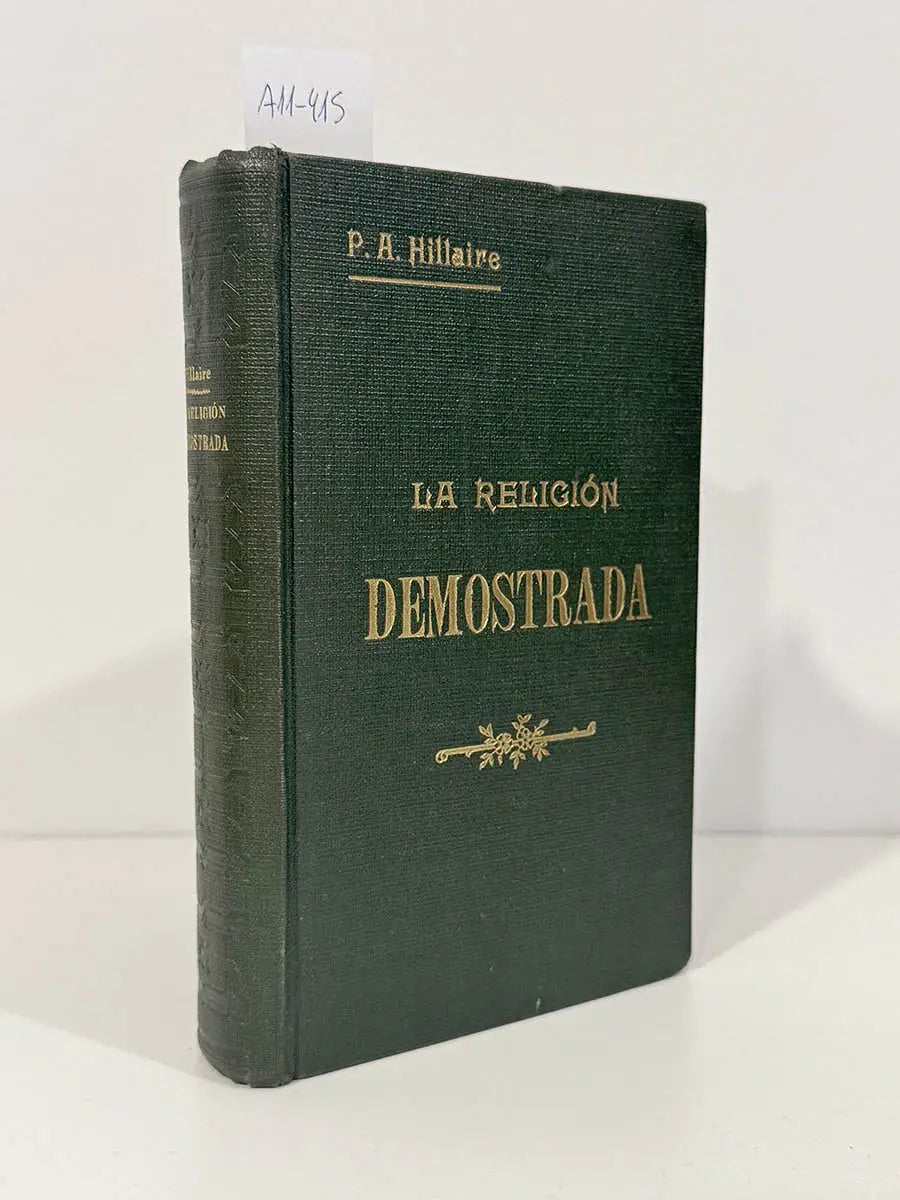 La religión demostrada.