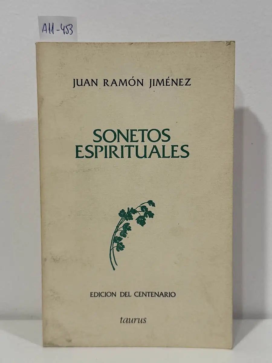 Sonetos espirituales.