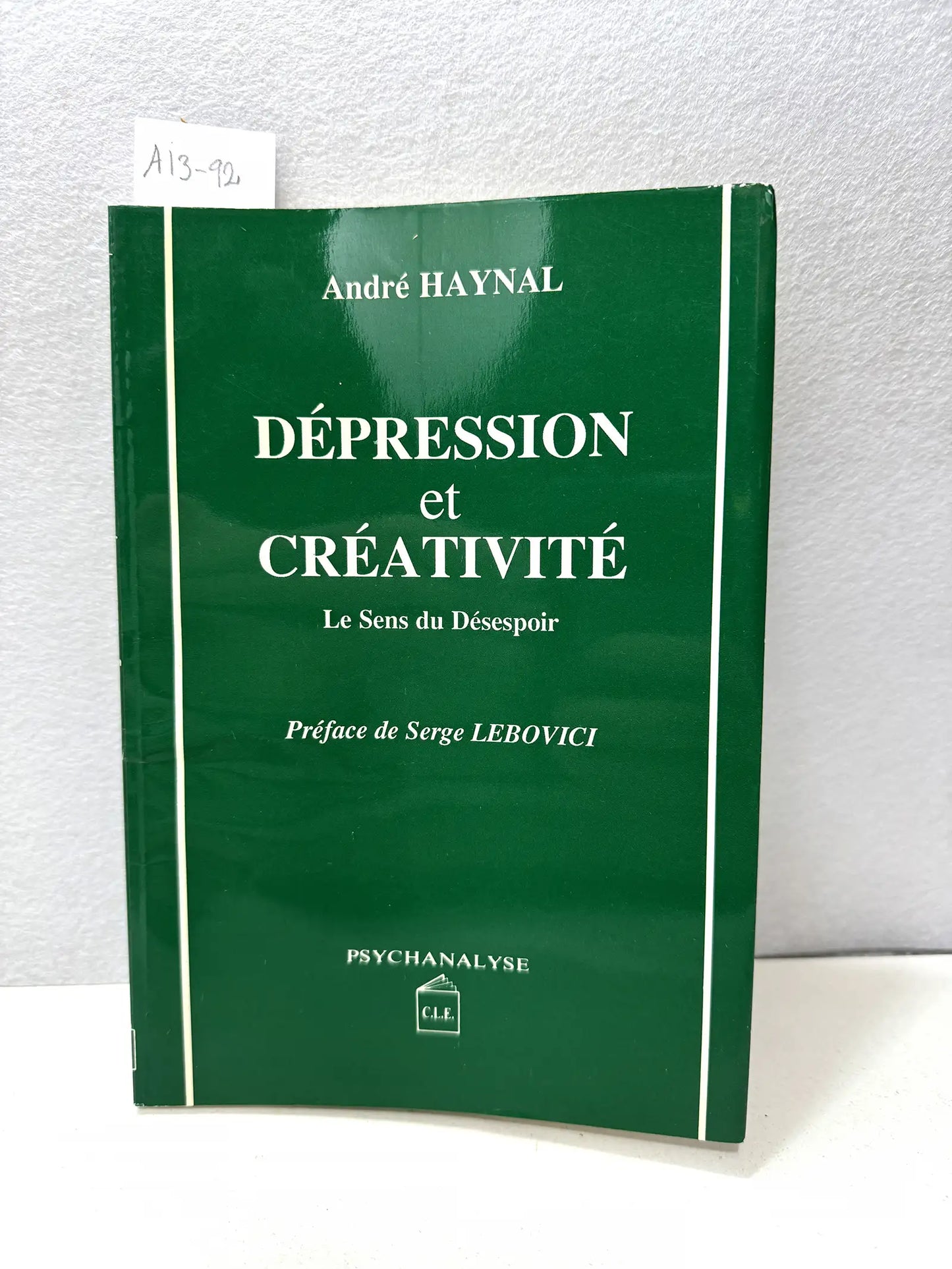 Dépression et créativité. Les Sens du Désespoir.