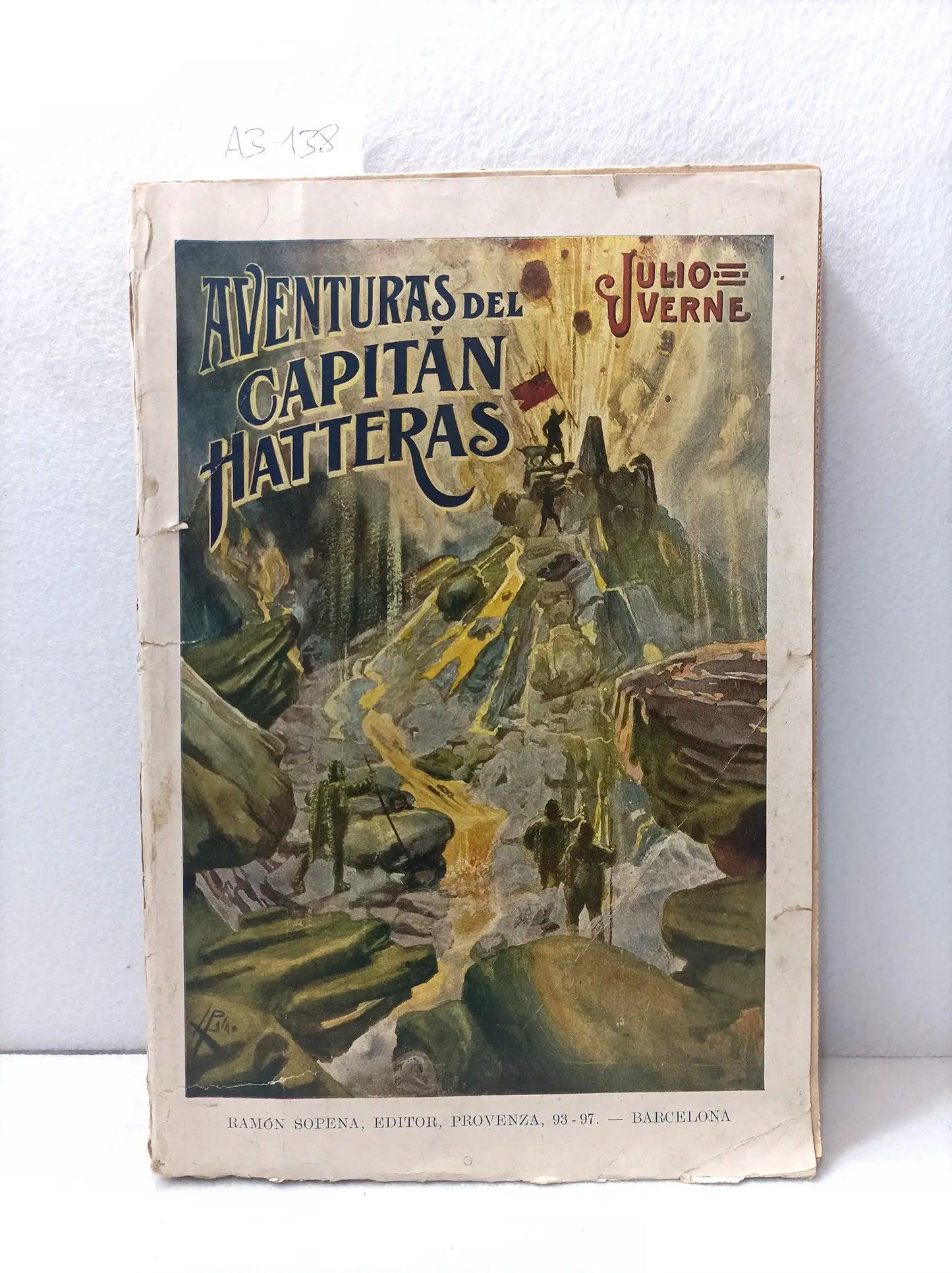 Aventuras del Capitán Hatteras. Traducción de Gregorio Lafuerza.