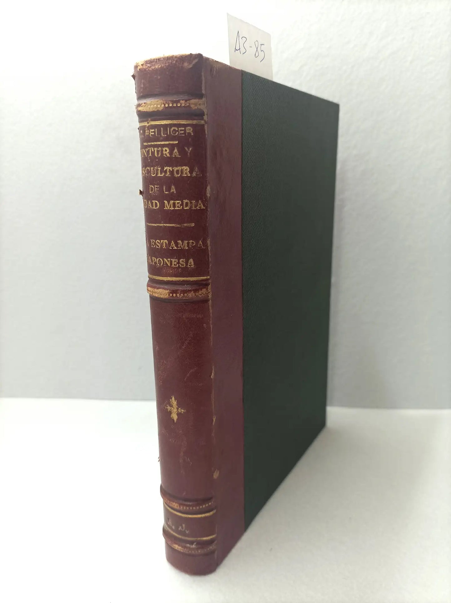 Pintura y escultura de la Edad Media tomo 1. La estampa japonesa tomo 2. 1 vol. Colección speculum artis. Director J. F. Ráfols.