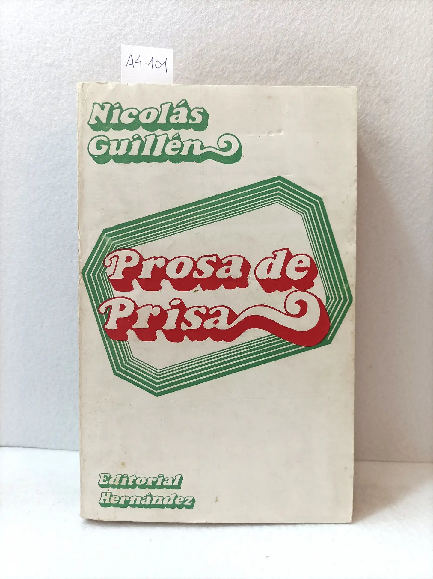 Prosa de prisa.