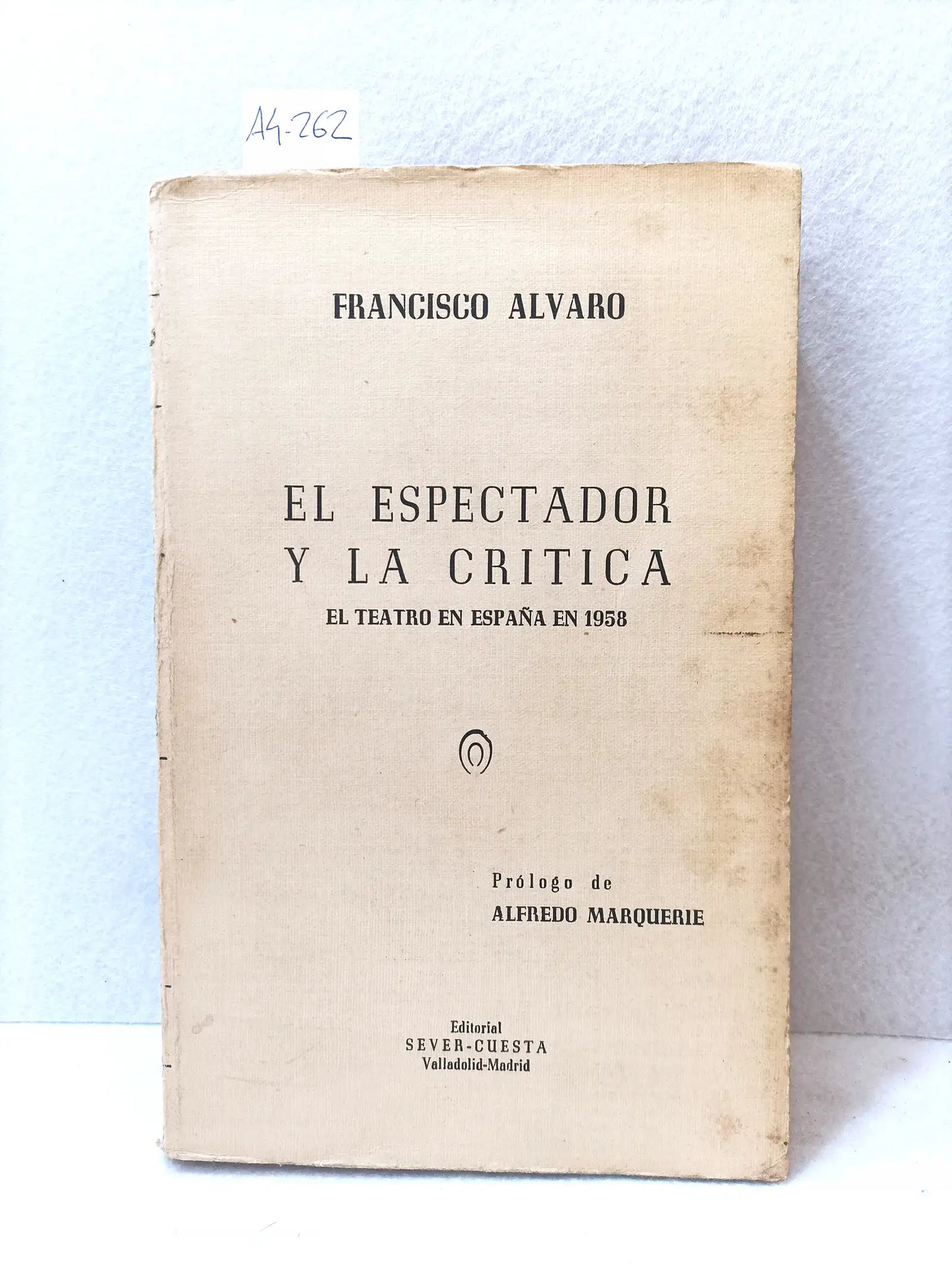 El espectador y la crítica. El teatro en España en 1958.