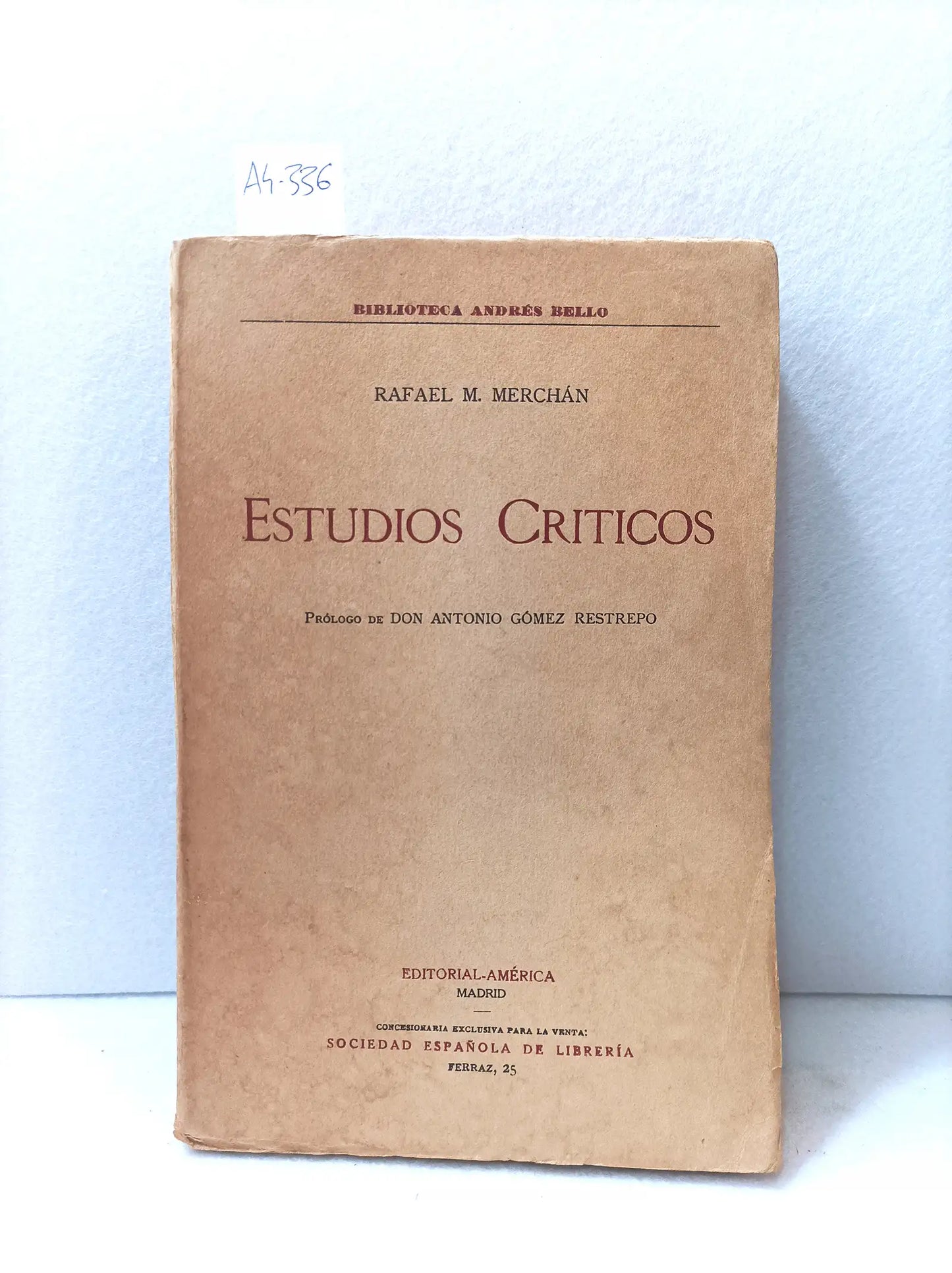 Estudios críticos.