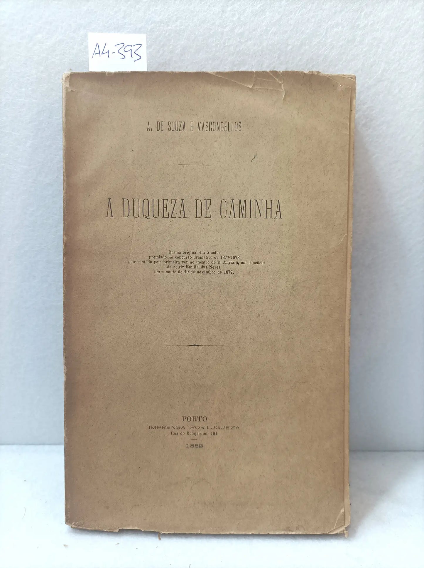 A duqueza de caminha (literatura portuguesa).