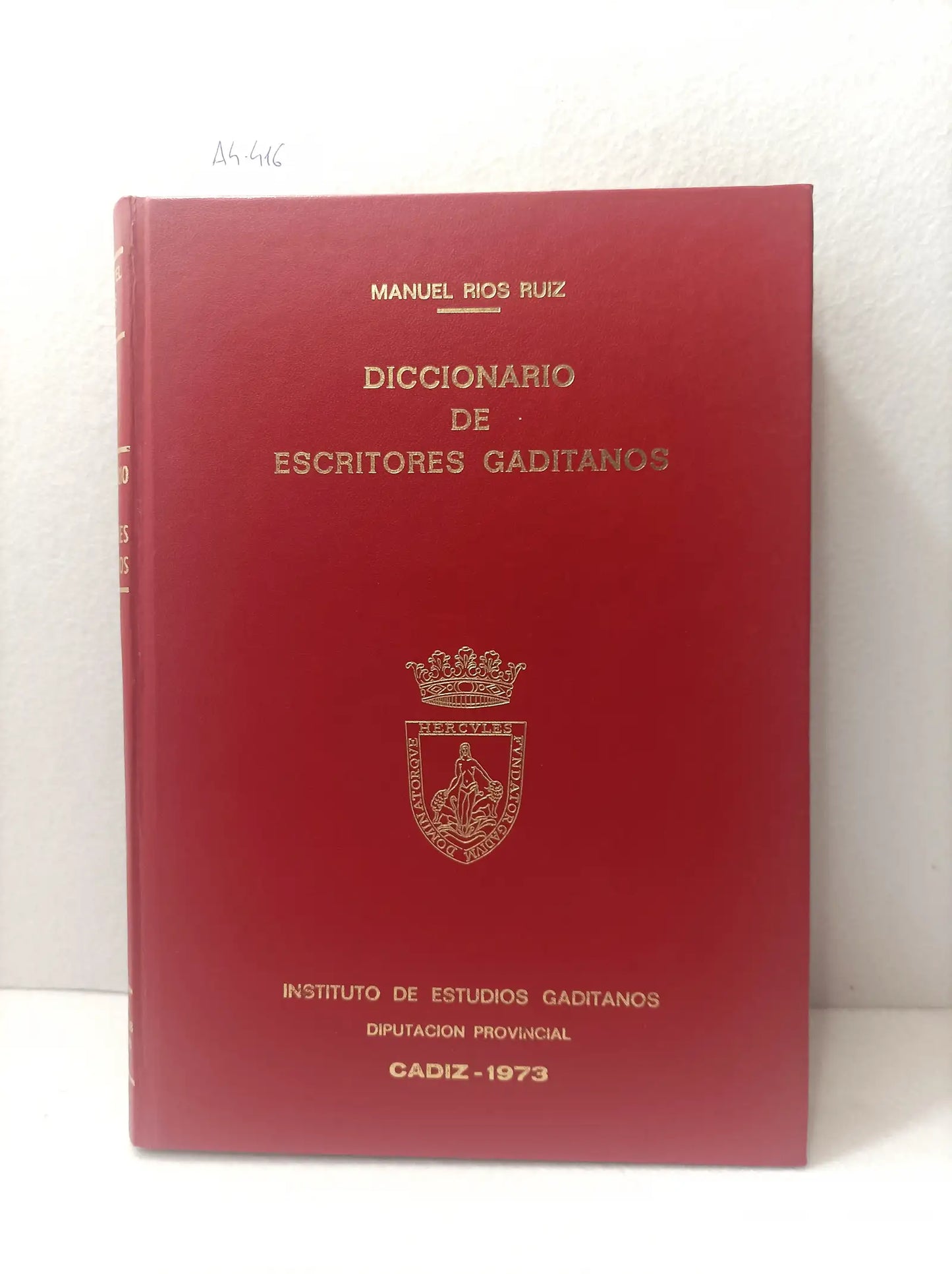 Diccionario de escritores gaditanos.