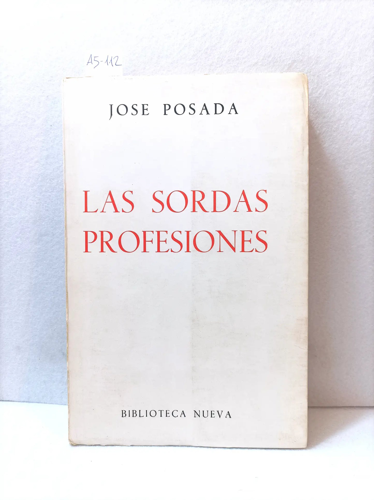 Las sordas profesiones.