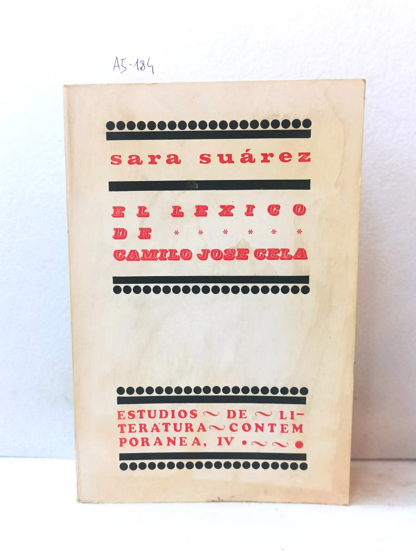 El léxico de Camilo José Cela.