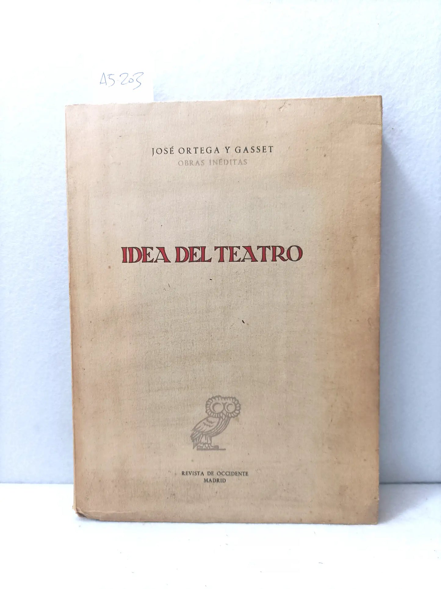Idea del teatro.