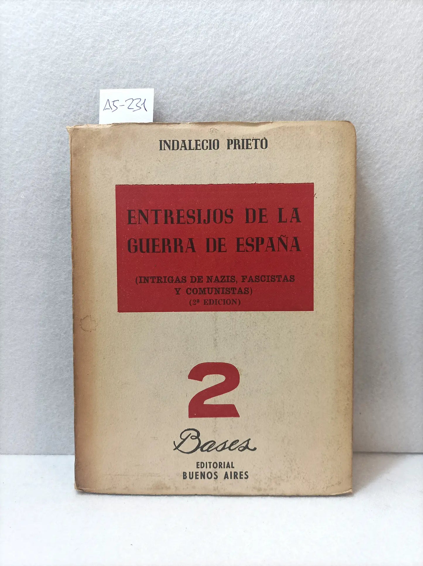 Entresijos de la guerra de España.