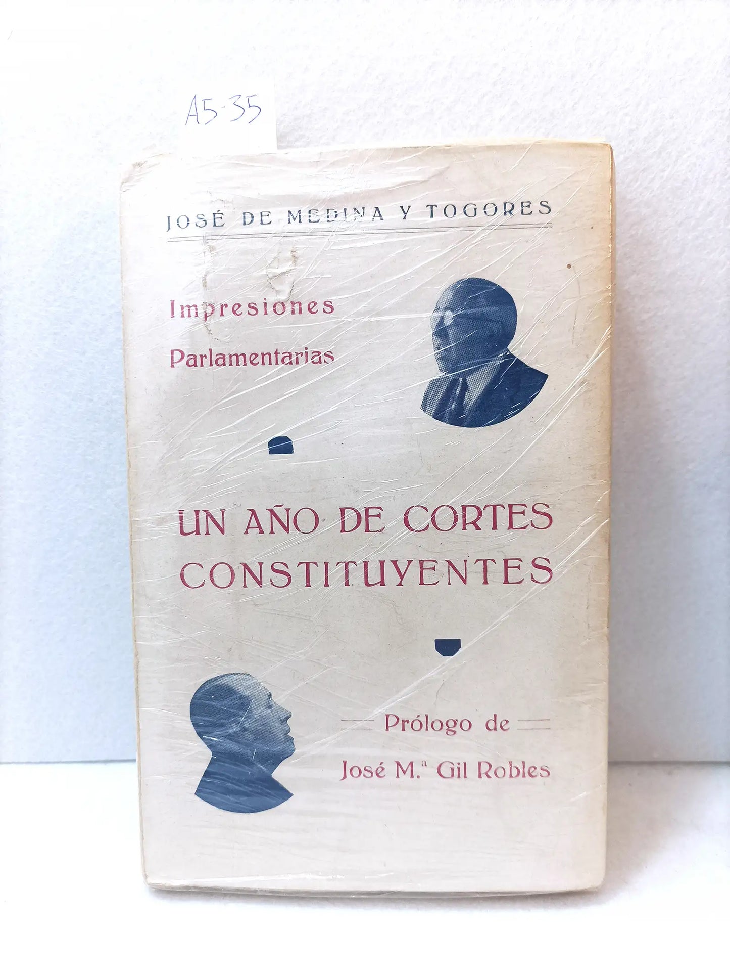 Un año de cortes constituyentes (impresiones parlamentarias).