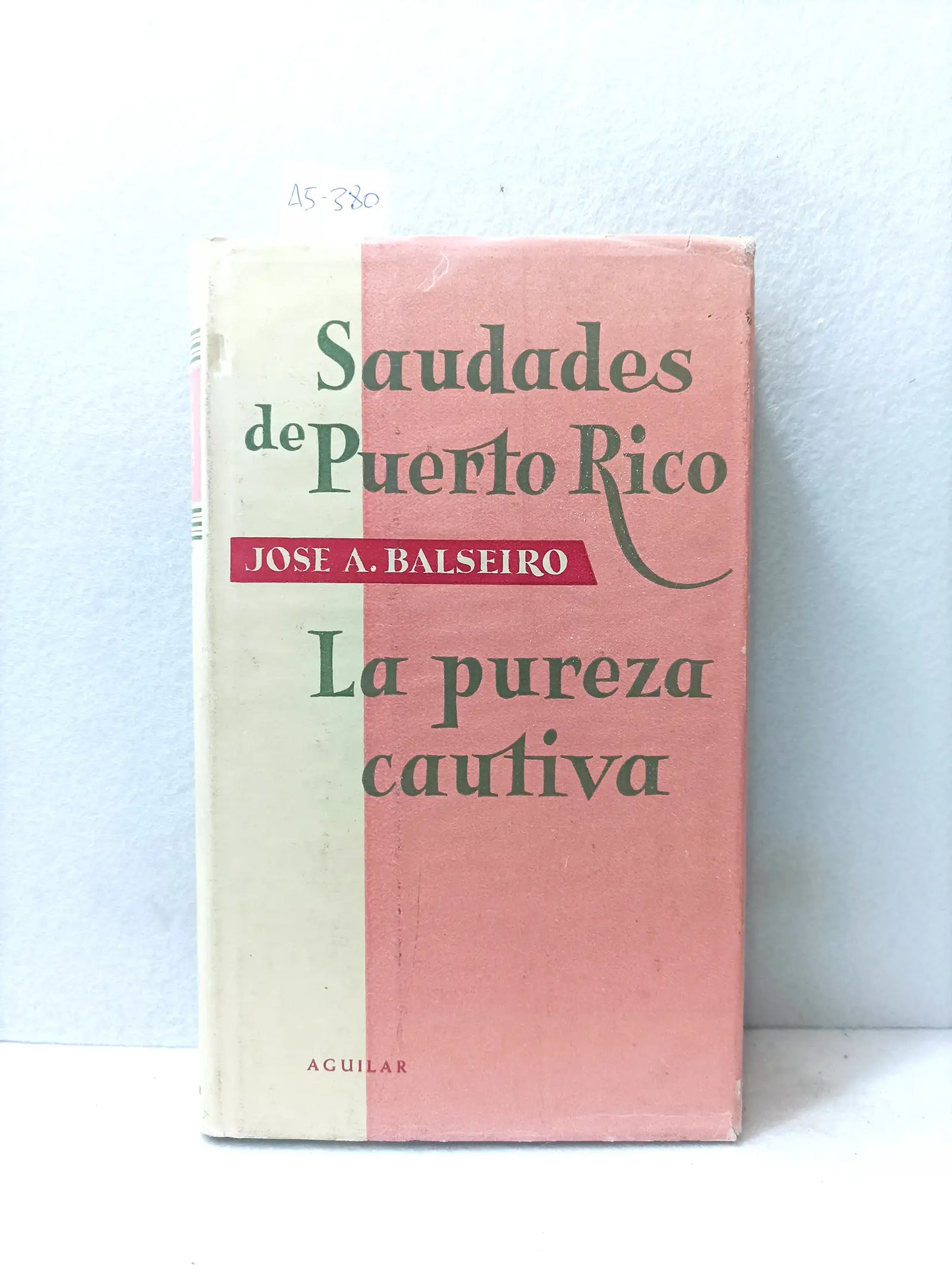 Saudades de Puerto Rico. La pureza cautiva.