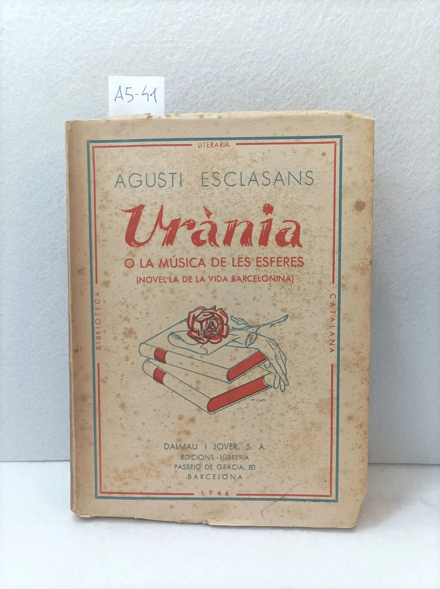 Urania o la música de les esferes (novel-la de la vida barcelonina).