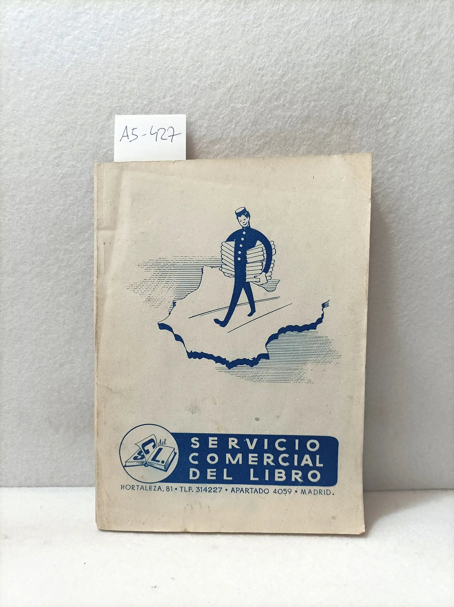 Servicio Comercial Del Libro. Catálogo De Obras En Distribución. 1949.