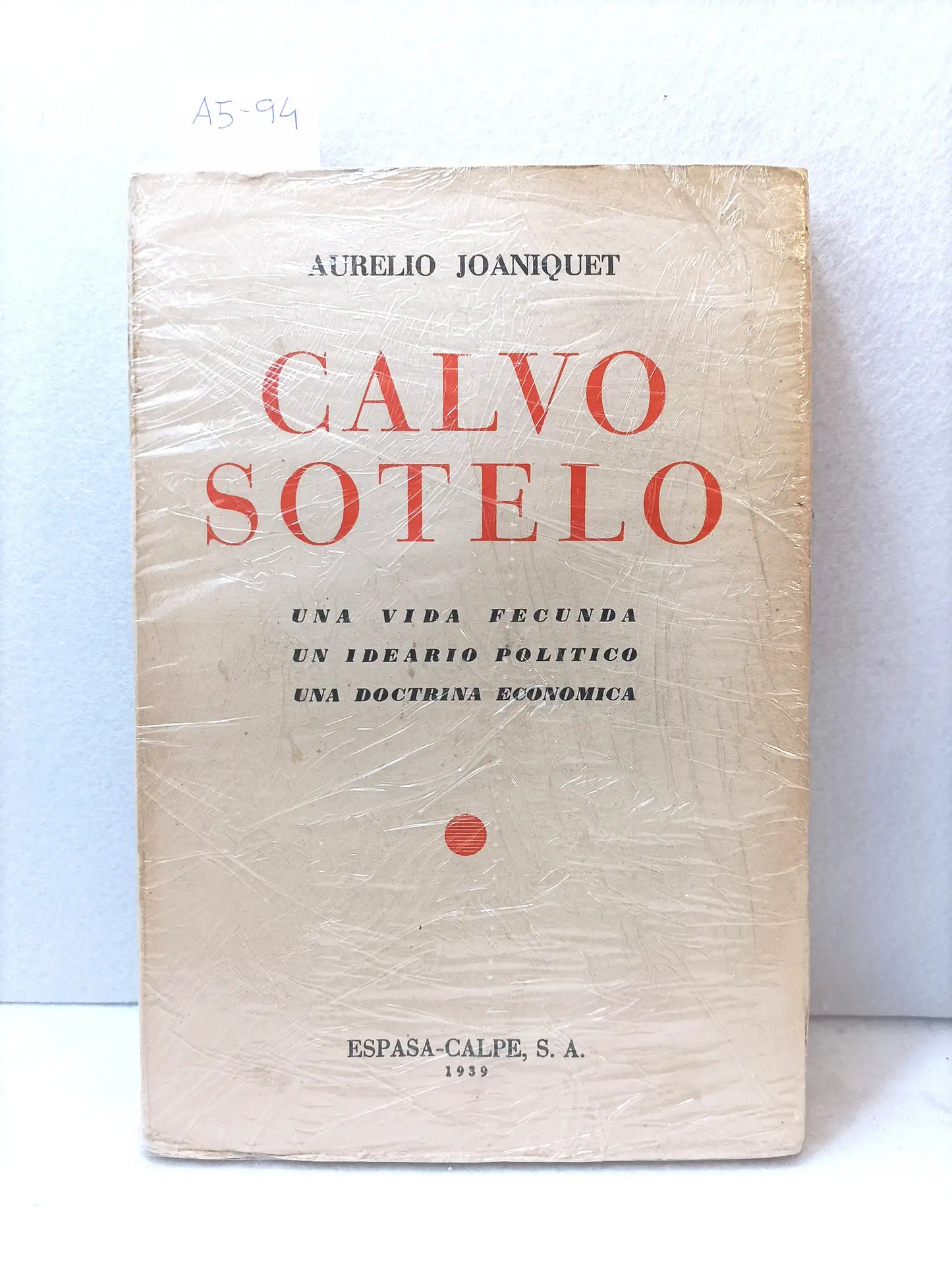 Calvo Sotelo.