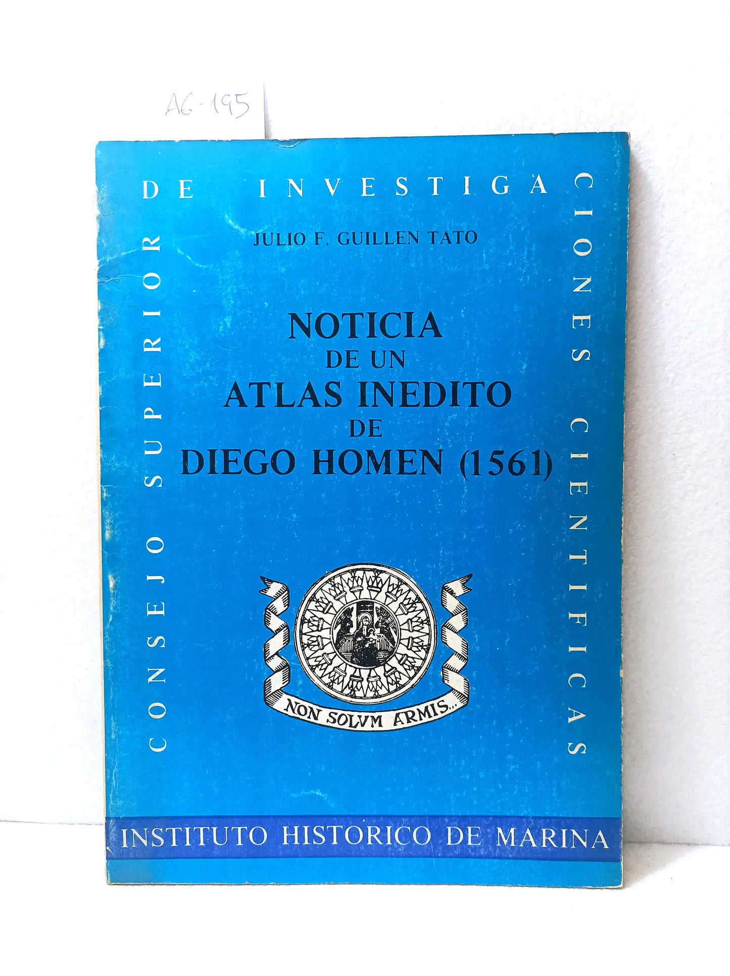 Noticia de un atlas inédito de Diego Homen (1561).