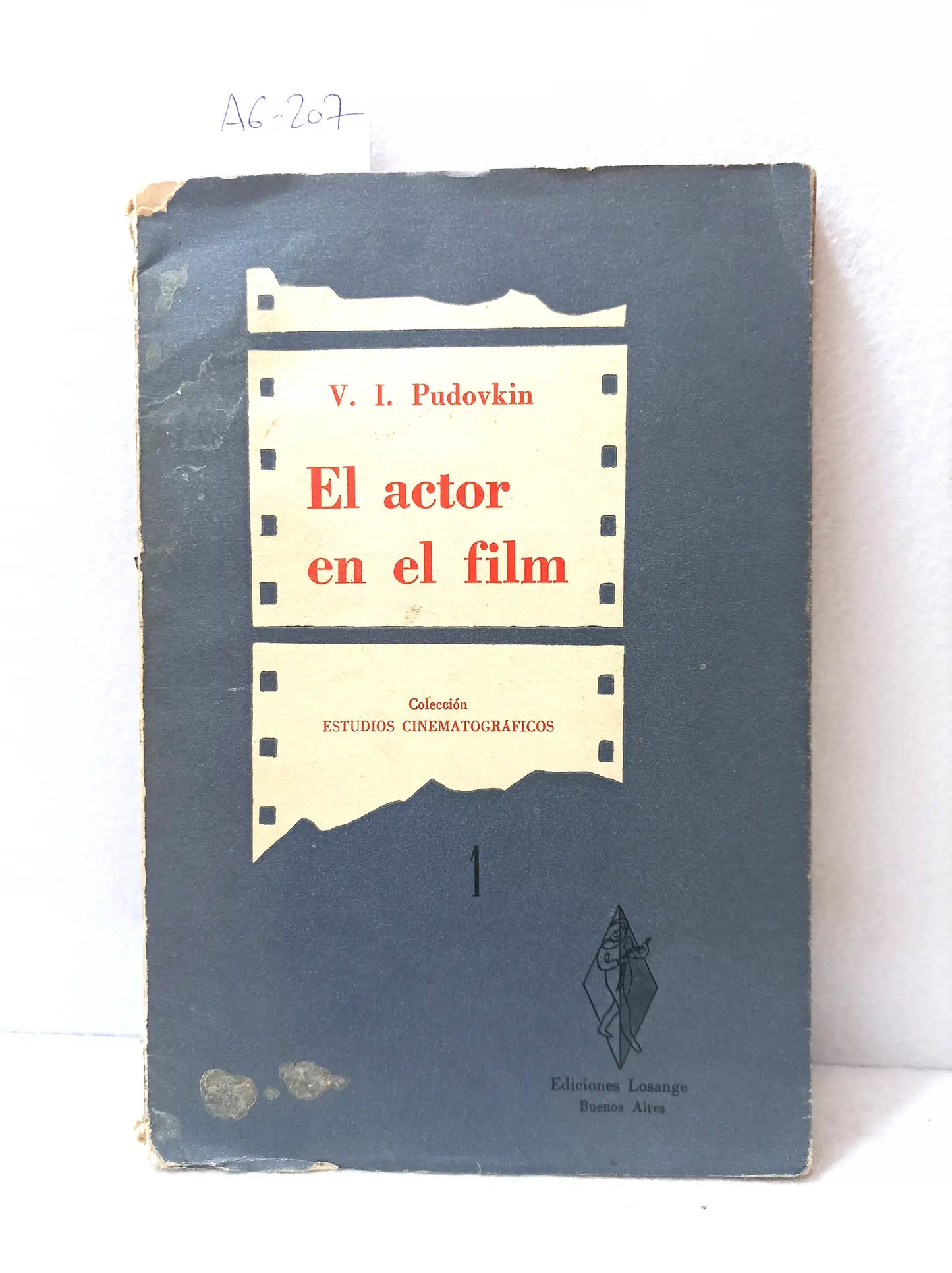 El actor en el film.