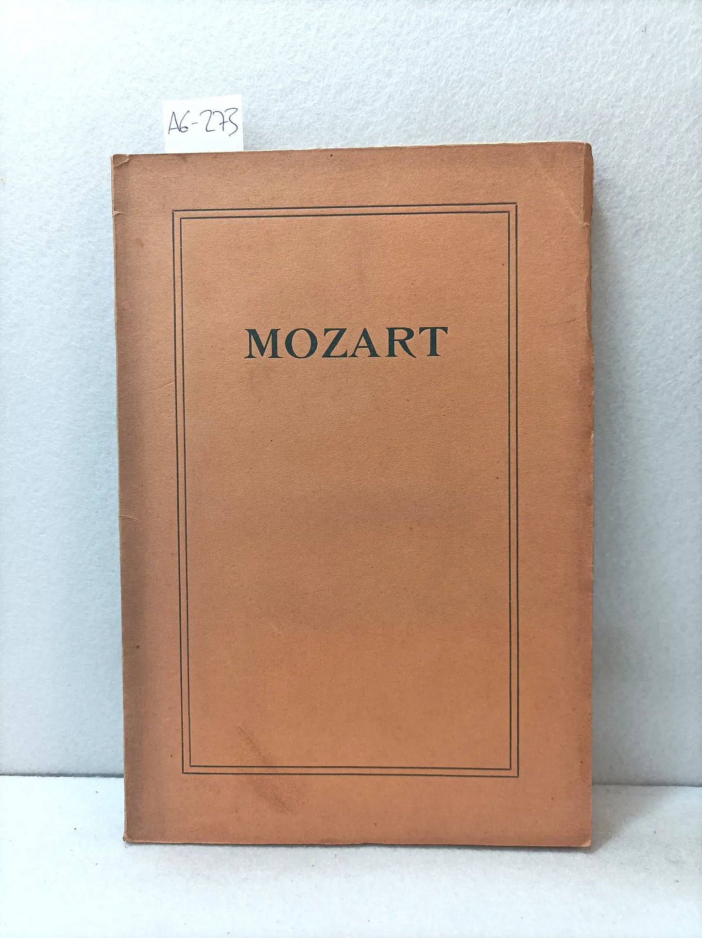Wolfgang A. Mozart.