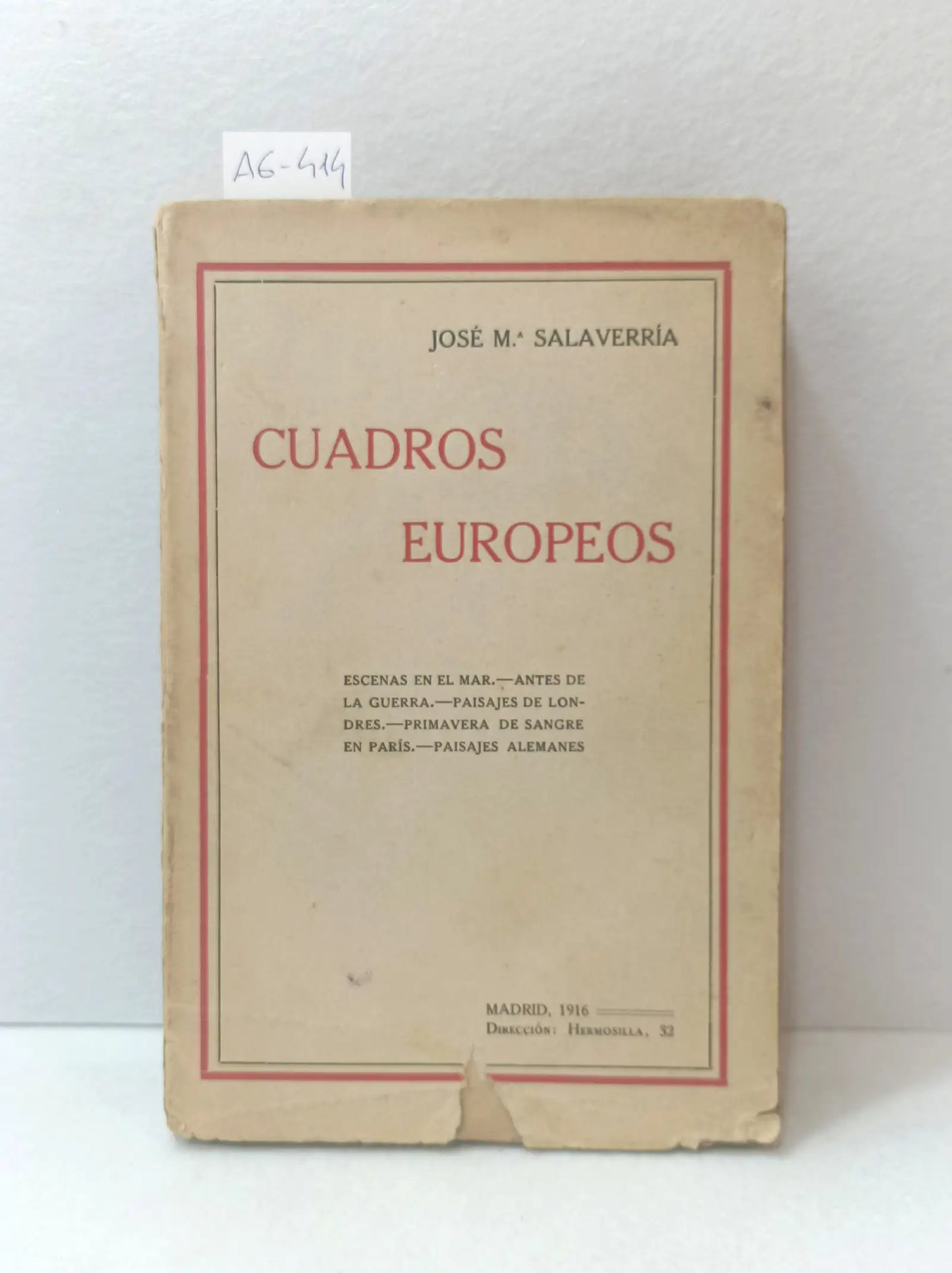 Cuadros europeos.