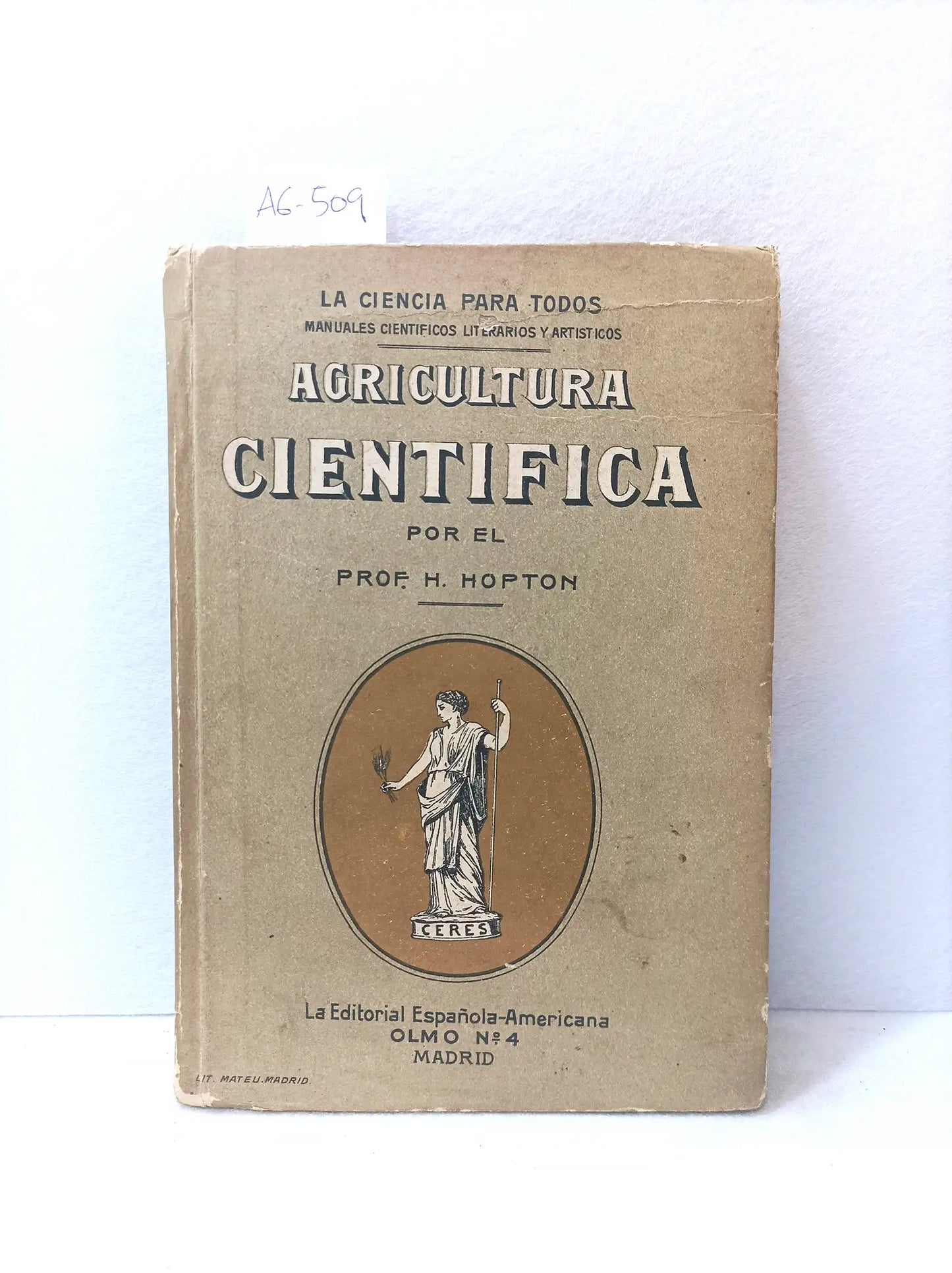 Agricultura científica.