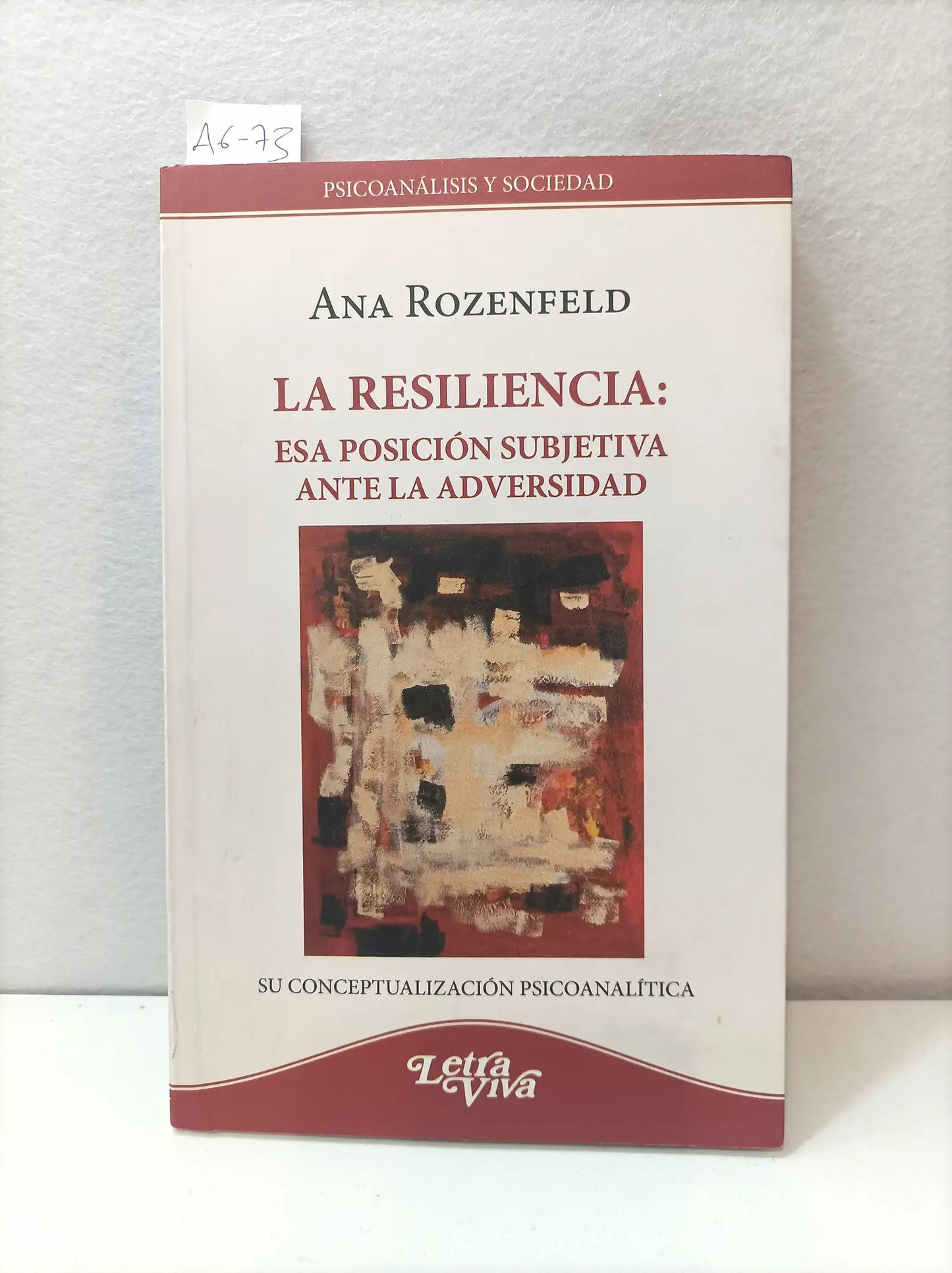 La resiliencia: esa posición subjetiva ante la adversidad.