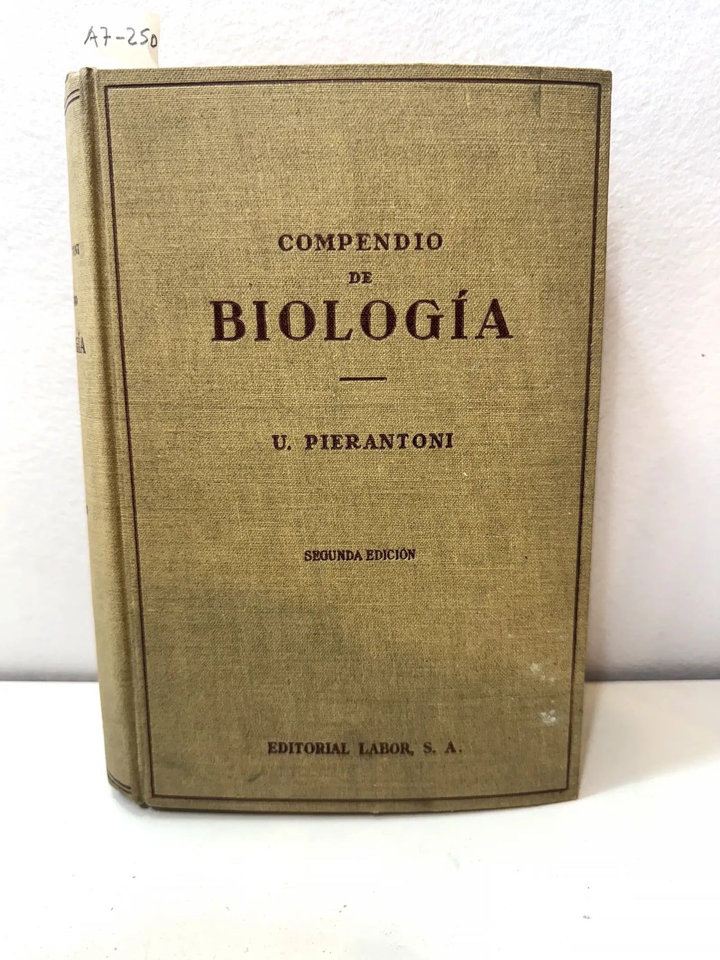 Compendio de biología.