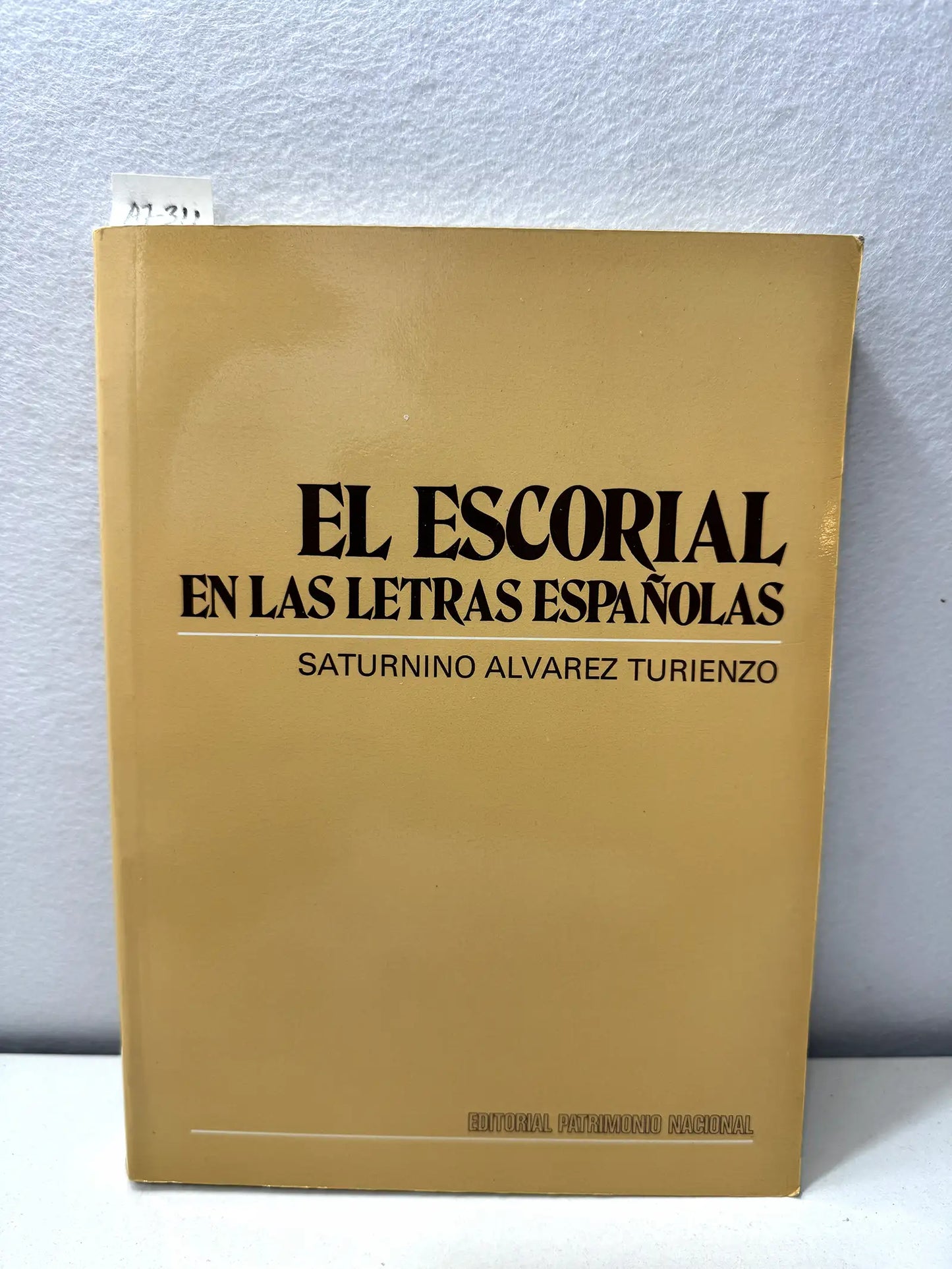 El Escorial en las letras españolas.