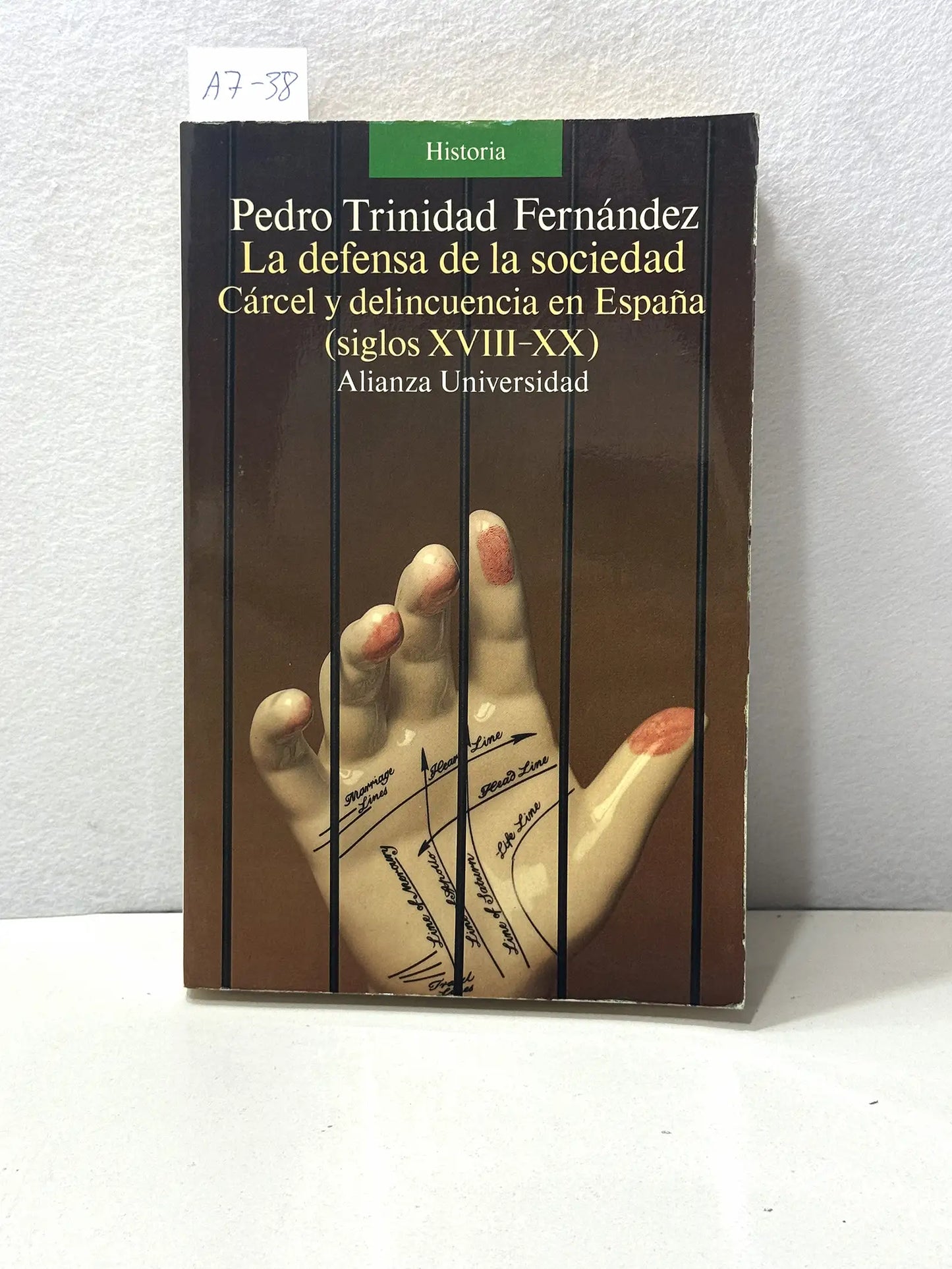 La defensa de la sociedad. Cárcel y delincuencia en España (Siglos XVIII-XX).