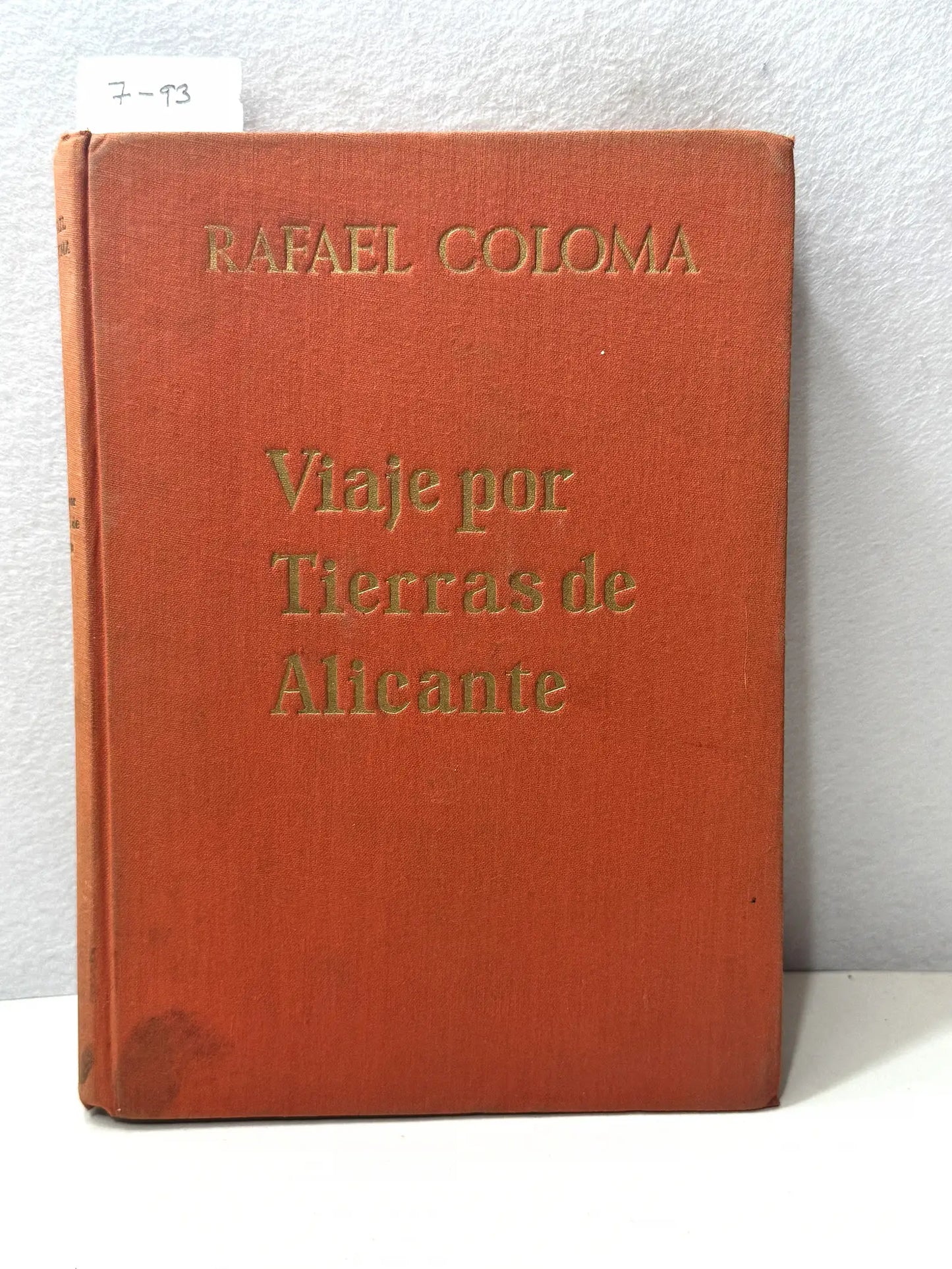 Viaje por Tierras de Alicante.