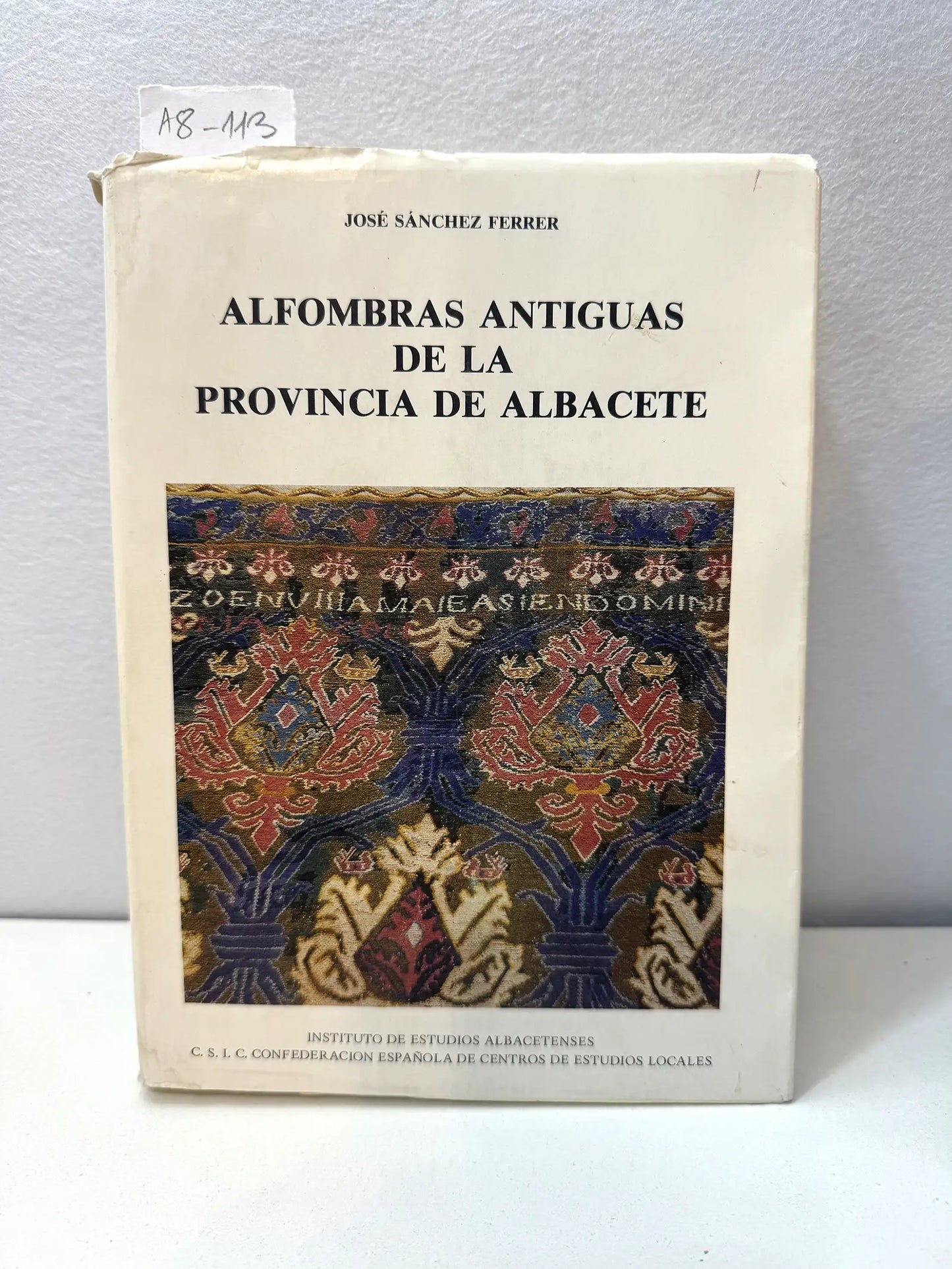 Alfombras antiguas se la provincia de Albacete