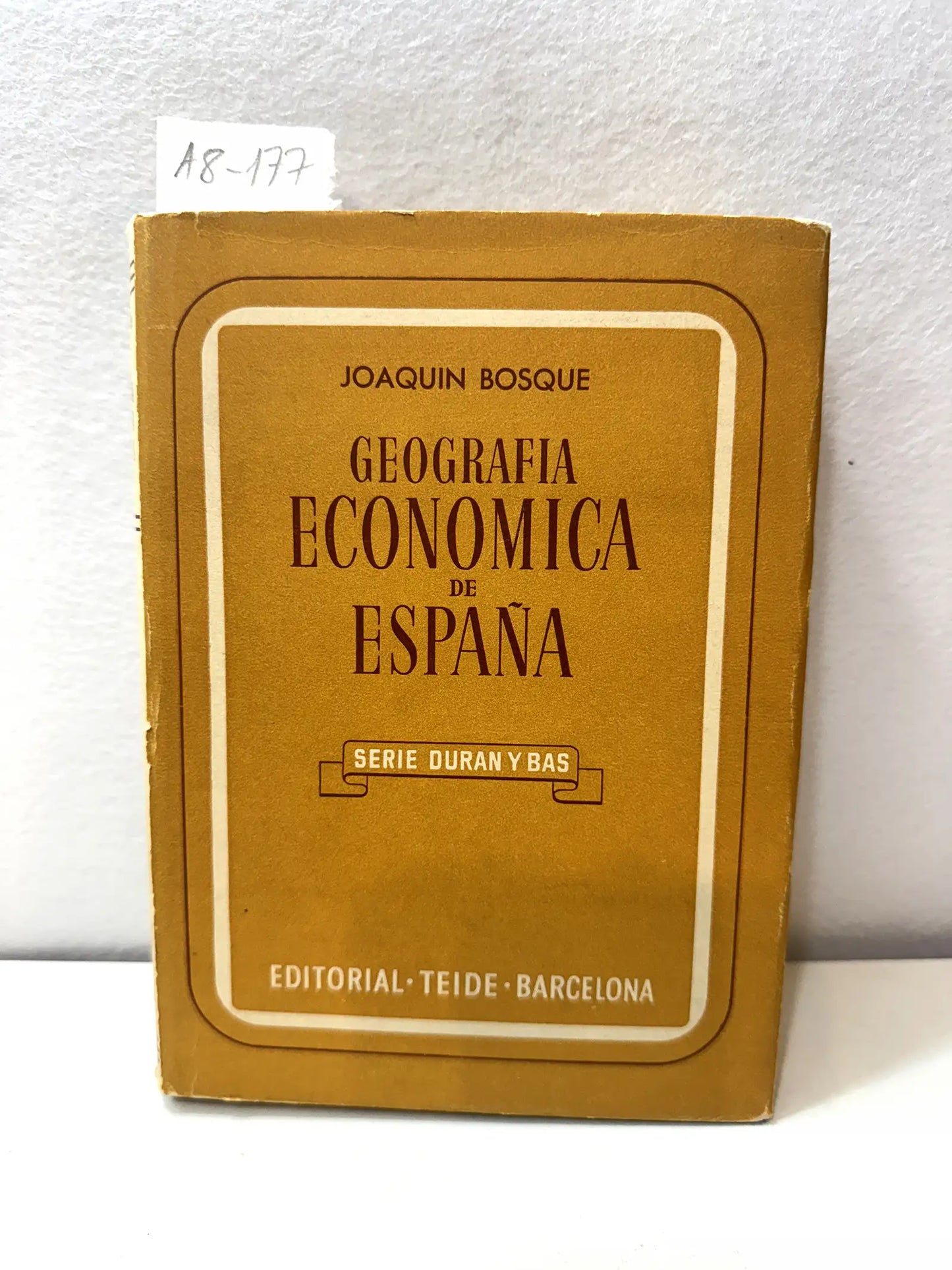 Geografía económica de España.