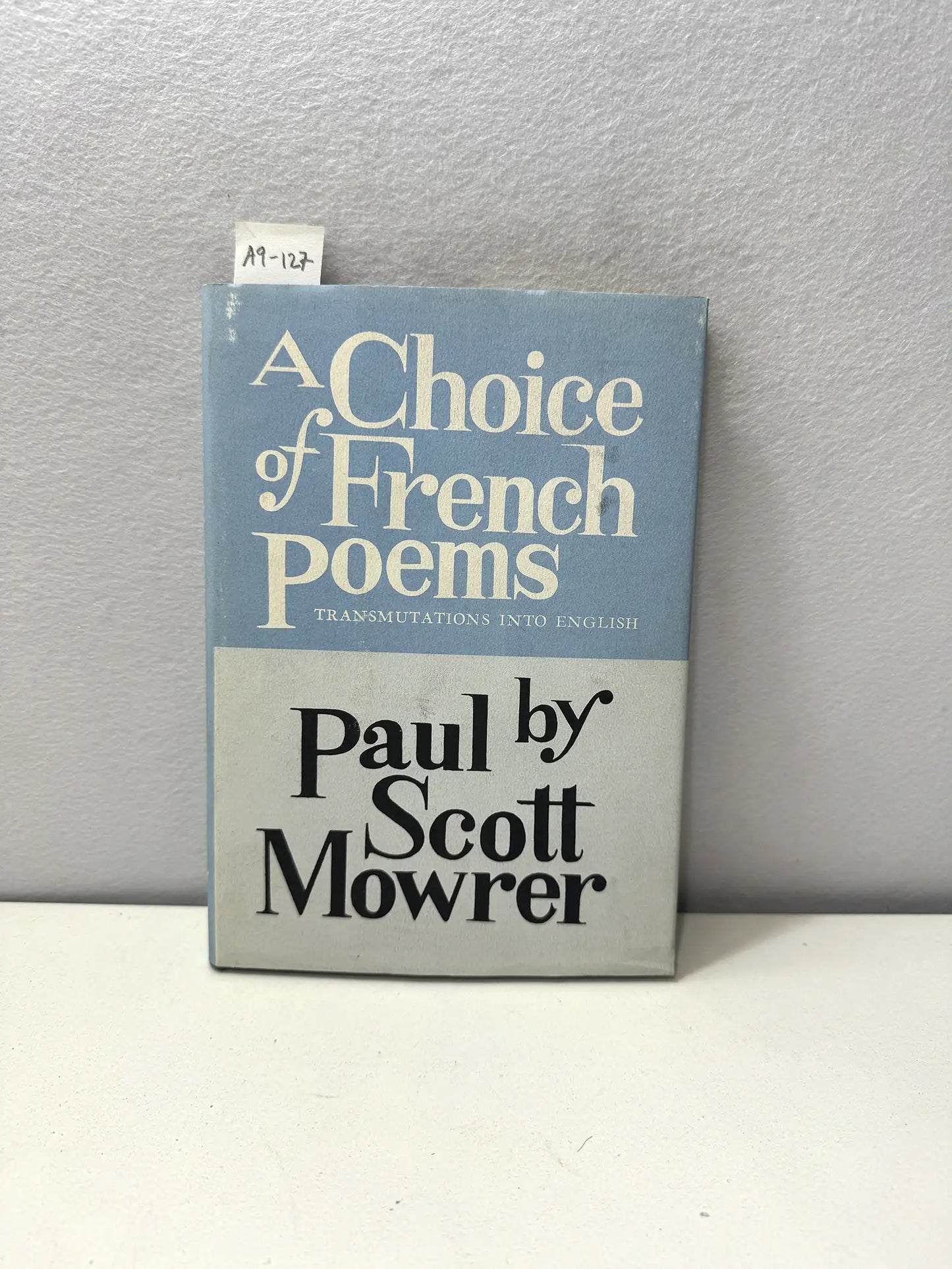 A Choice of French Poems.