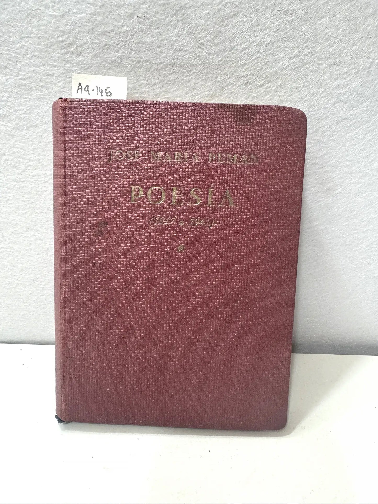 Poesía. Antología (1917-1941).