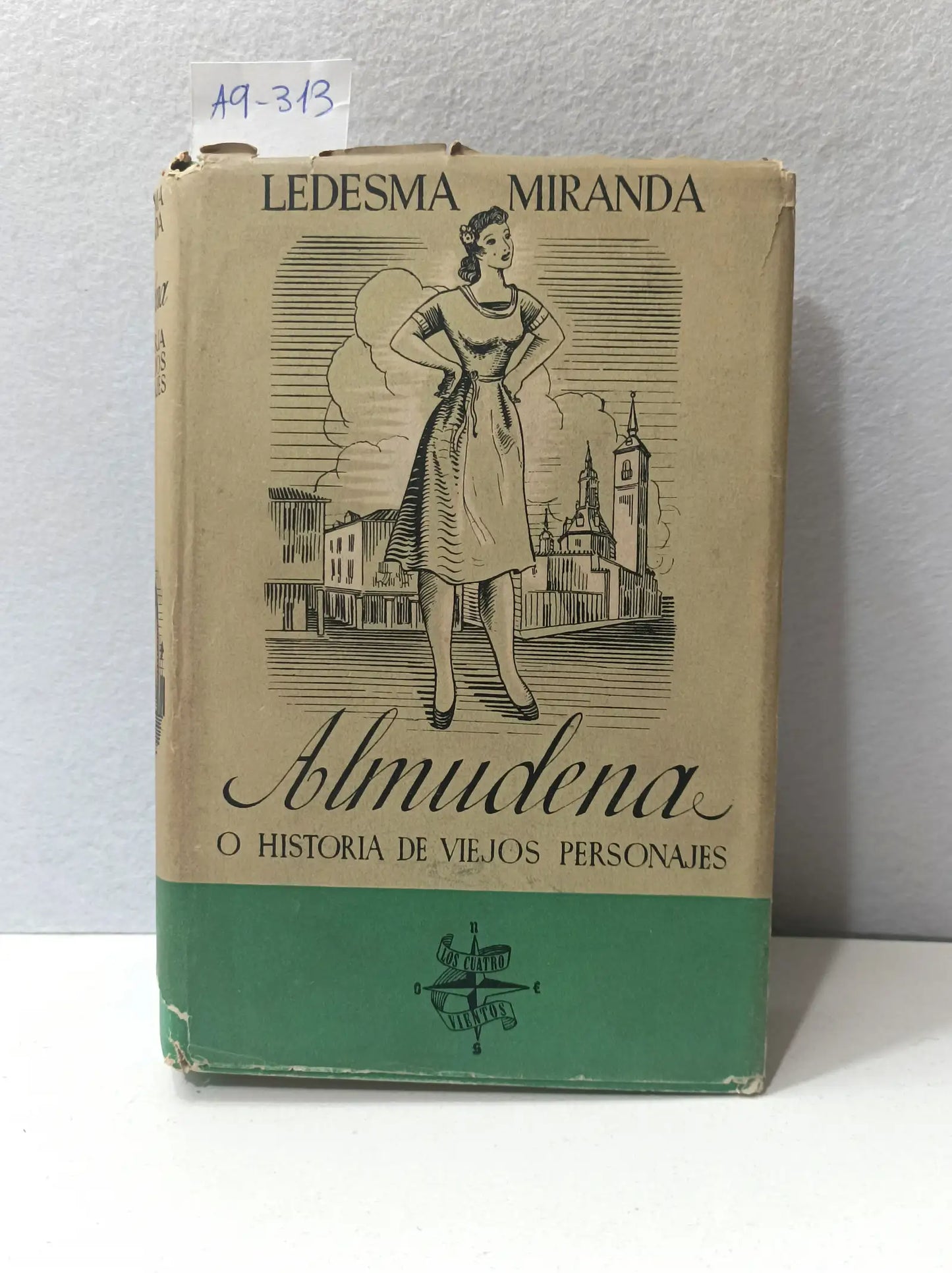 Almudena o historia de viejos personajes. Ilustraciones de Eduardo Vicente.
